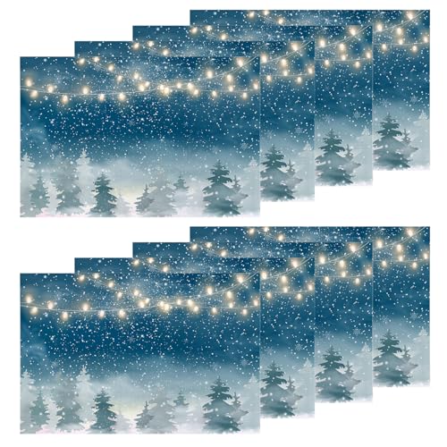 Christmas Snow Tree Multi