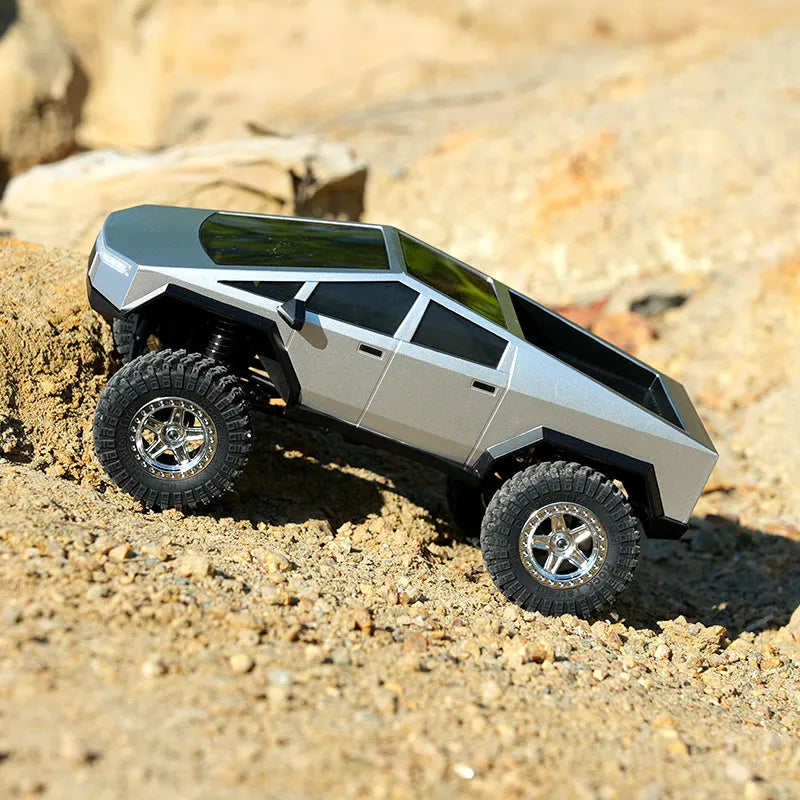 JJRC C8818 1/18 Scale RC Crawler Car - 4WD Off-Road Remote Control Vehicle with Proportional Cyber Shell | Perfect for Rock Crawling, Trail Adventures & Backyard Driving
