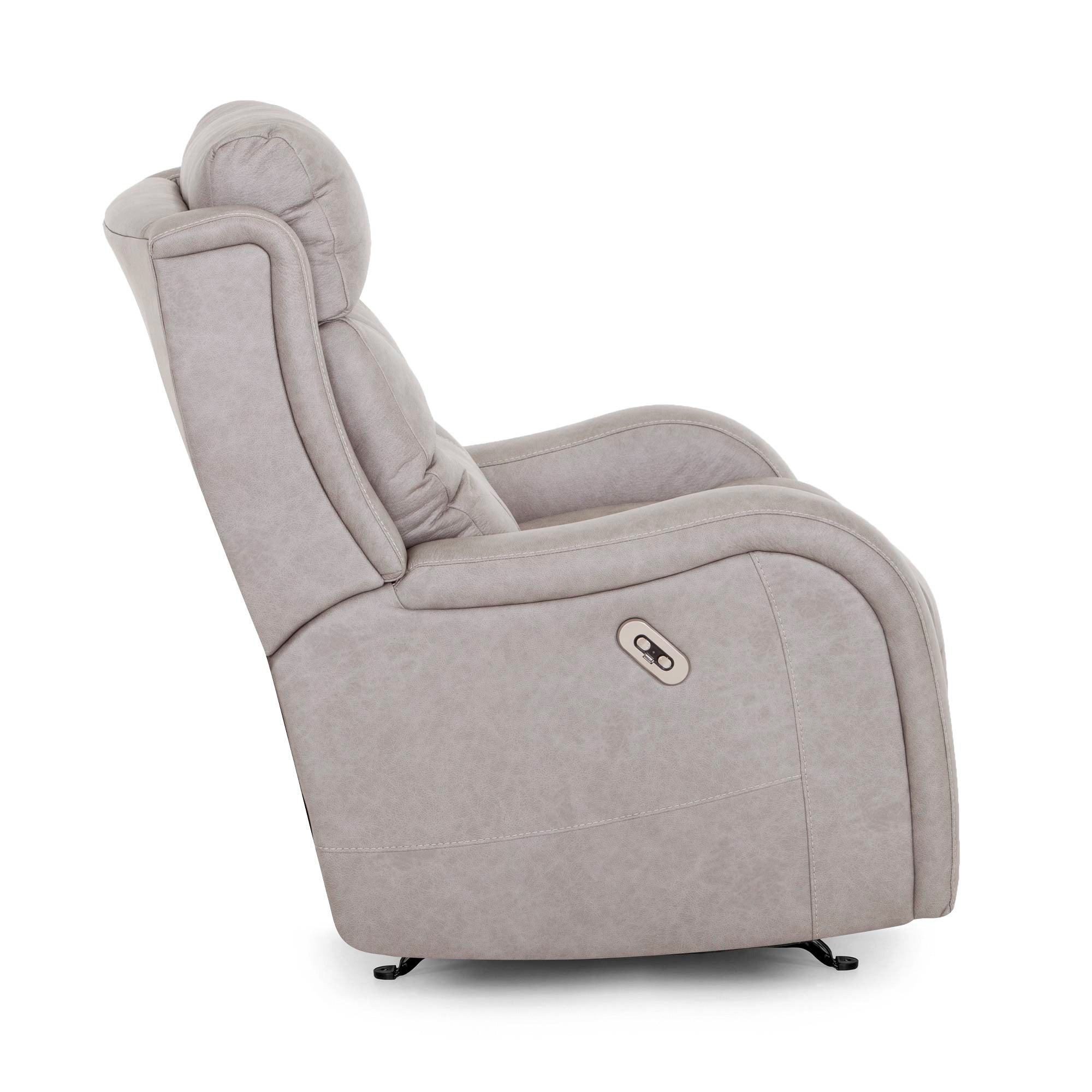 Lombard Power Rocker Recliner Chair - Electric Lift Reclining Sofa with Massage & Heat - Perfect for Living Room, Home Theater, and Elderly Comfort