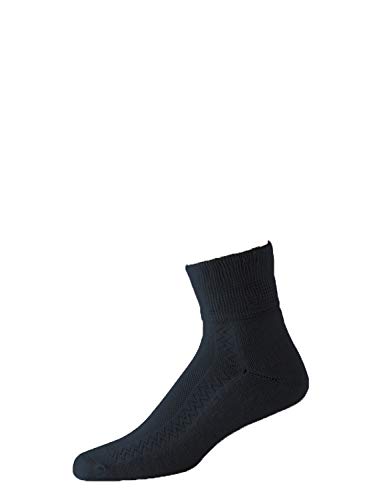 HJ Hall Men's Diabetic Socks - 2 Pack for Circulation & Comfort - Ideal for Diabetes, Swollen Feet & Daily Wear