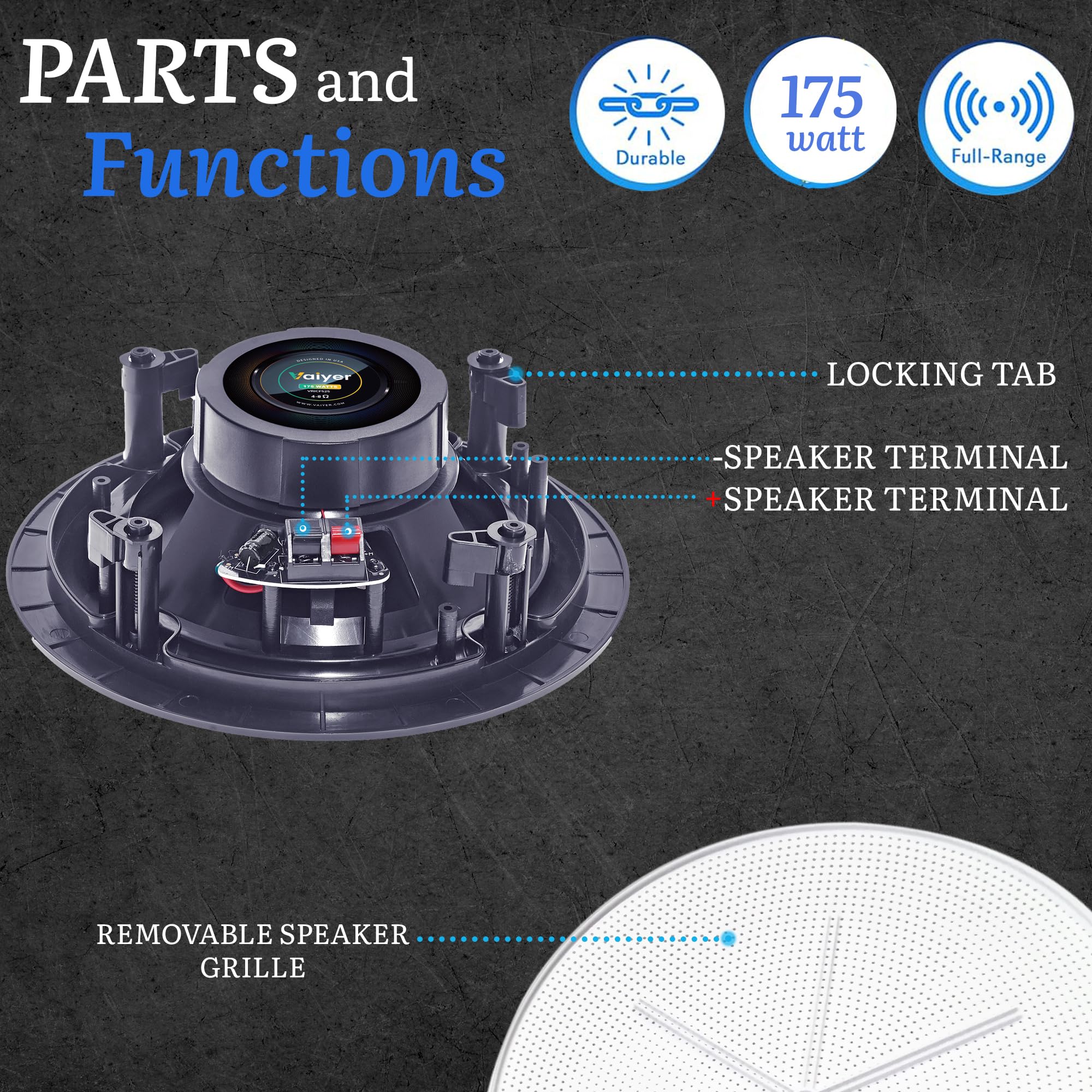 Technical Pro 2000W Bluetooth Home Theater System Kit with 4x 5.25