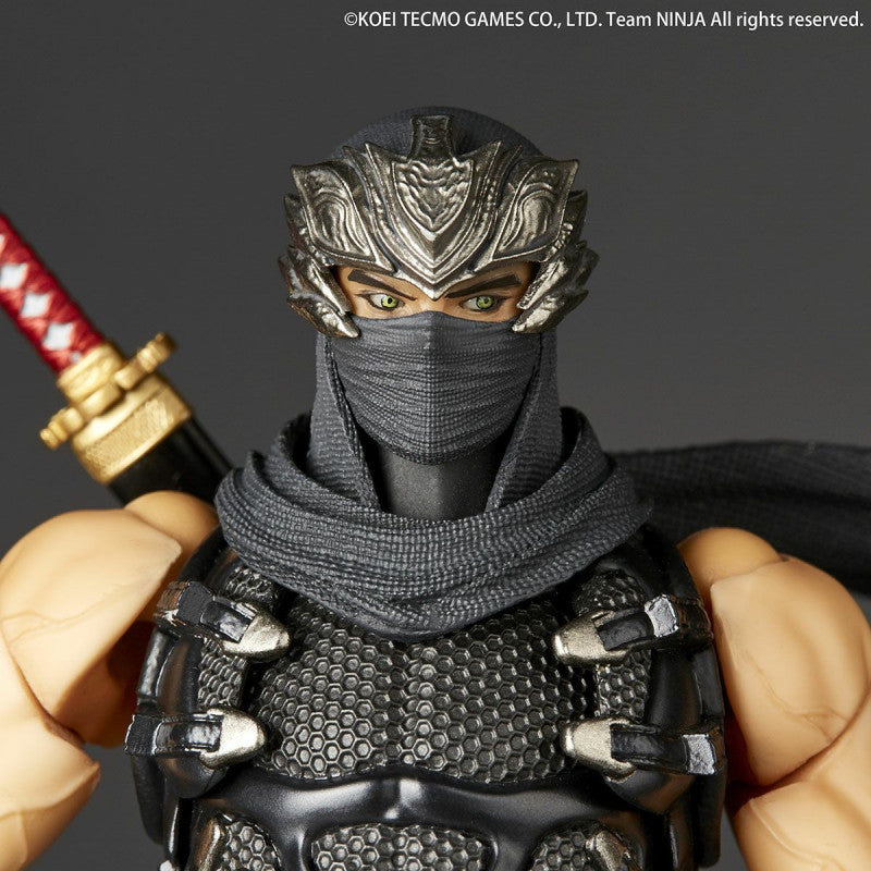 Amazing Yamaguchi Revoltech Ryu Hayabusa Action Figure - Ninja Gaiden NR052 Collectible Toy for Display & Gaming Enthusiasts