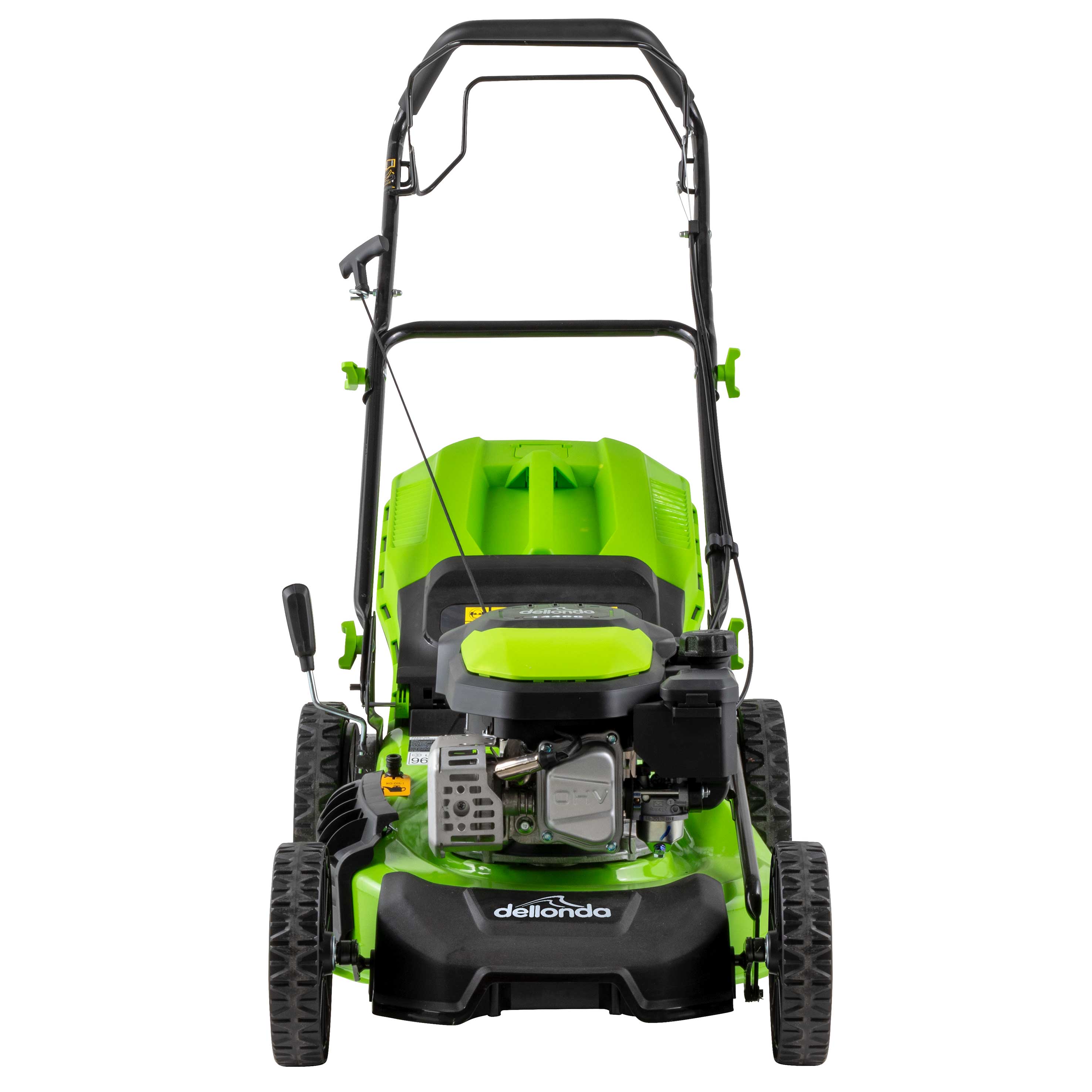 **18-Inch 46cm 144cc Self-Propelled Gas Lawn Mower - 4-Stroke DG101 - Ideal for Medium to Large Yards & Tough Grass Cutting**