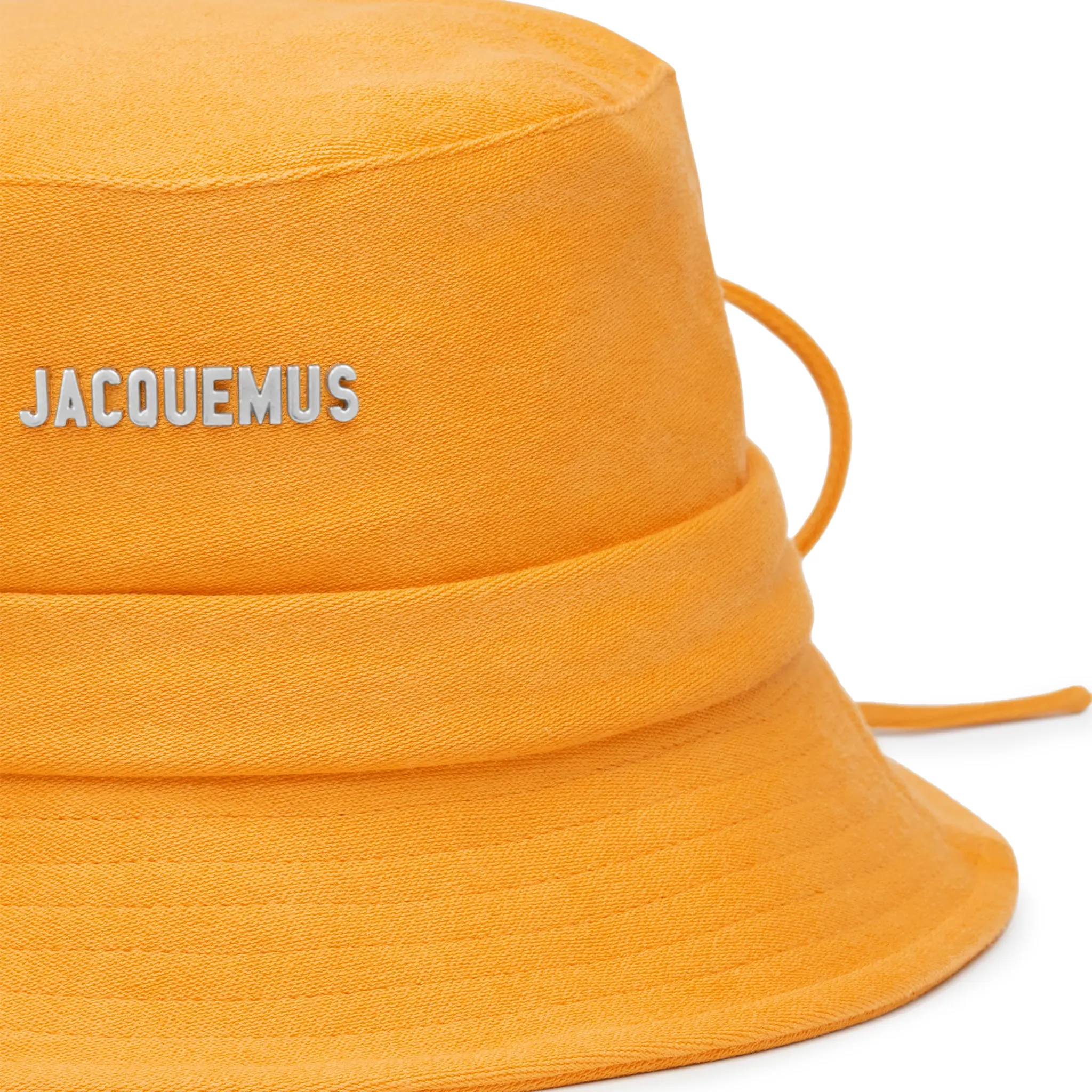Jacquemus Le Bob Gadjo Dark Orange Bucket Hat for Women - Fashion Sun Hat for Beach, Summer, and Outdoor Activities