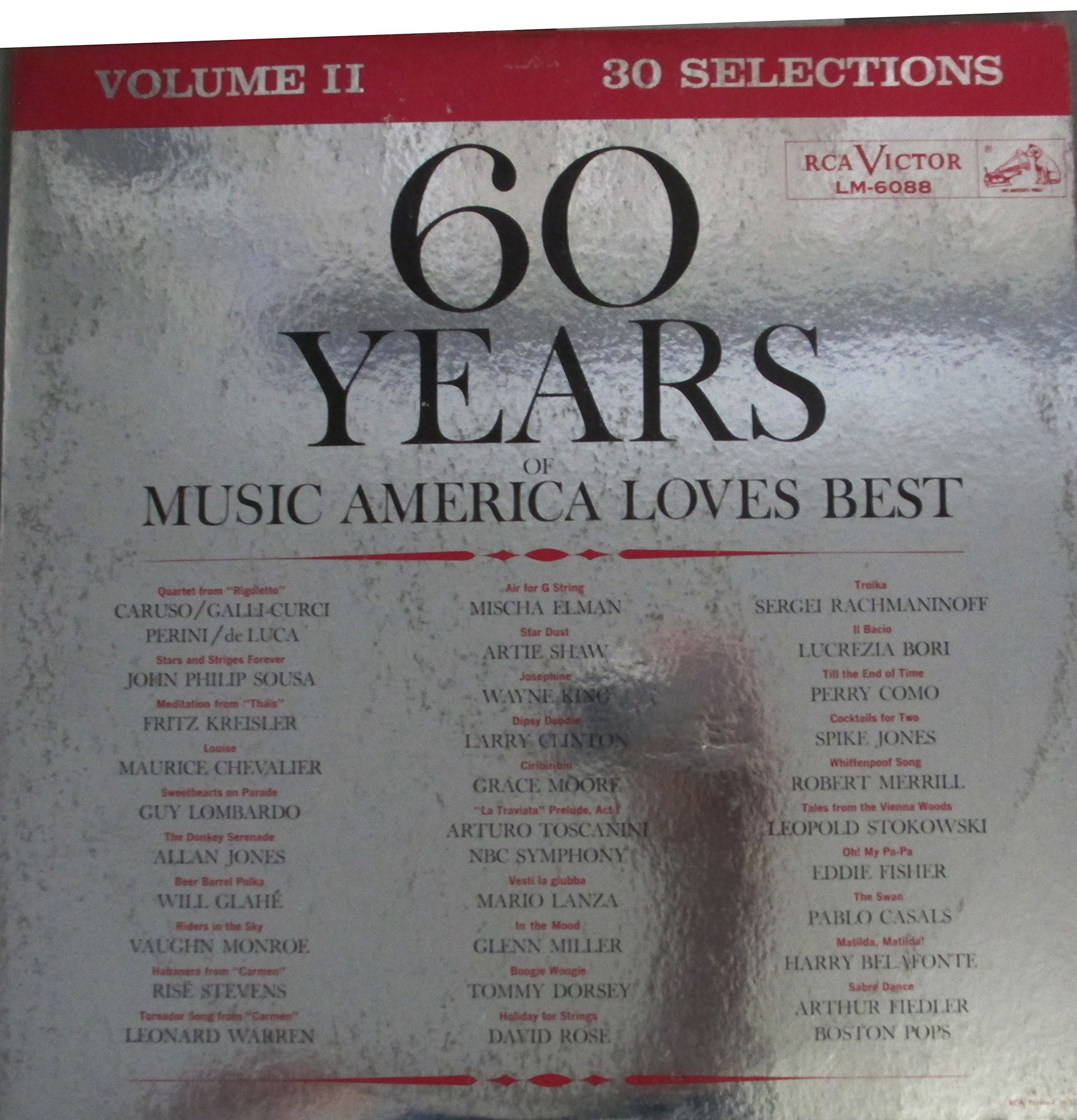 60 Years of Music America Loves Best Vol 2 RCA - Classic Hits Collection for Parties, Road Trips & Relaxation
