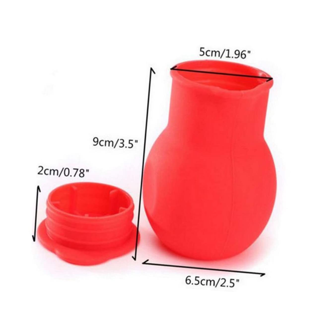 Premium Silicone Chocolate Melting Pot - Microwave Safe Butter Warmer & Sauce Heater for Baking, Candy Making, Coffee Creamer & Hot Chocolate - Ideal for Home Kitchen & Professional Bakeries