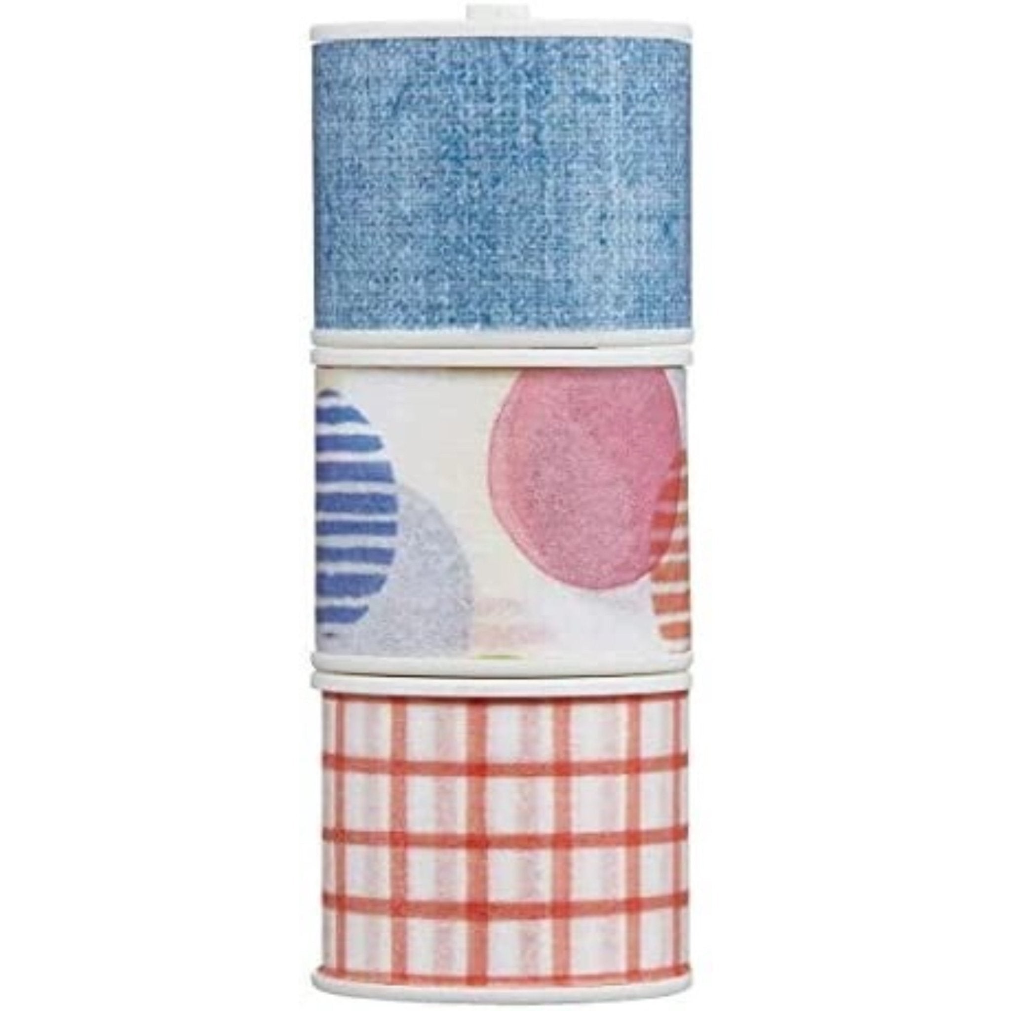 KOKUYO Bobbin Masking Tape Set - 10 Rolls of High-Quality Washi Tape for Scrapbooking, DIY Crafts, and Home Decor - Perfect for Artists, Students, and Office Use