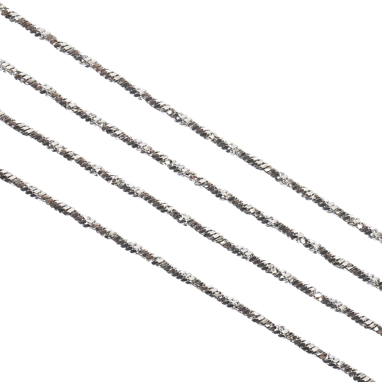 Premium Stainless Steel Oval Chain - 1 Meter (3.28ft) with 1mm Links - Jewelry Making Supplies for DIY Necklaces, Bracelets & Accessories - Perfect for Men & Women Jewelry Crafting, Gifts & Fashion Statements