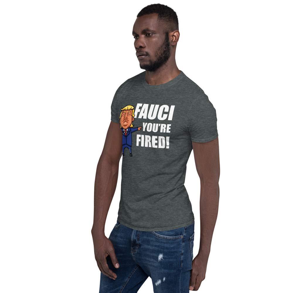 Fire Fauci Shirt, Social Distancing Quarantine Tee, Pro Trump 2020 Election T-Shirt - Political Rallies, Protests & Conservative Events