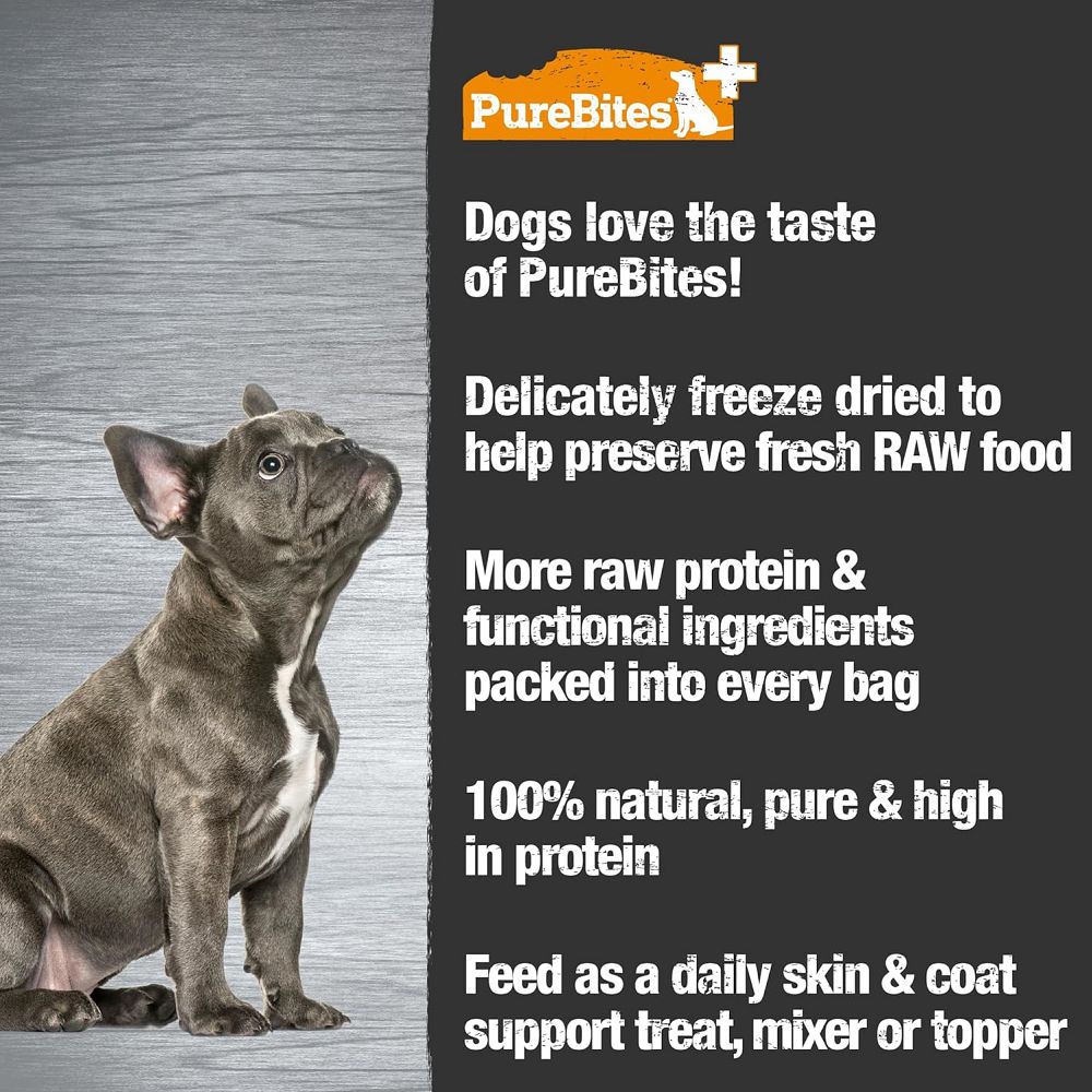 Premium Freeze-Dried Dog Treats for Healthy Skin & Coat – All-Natural Functional Snacks for Dogs – Perfect for Training, Rewards & Daily Nutrition