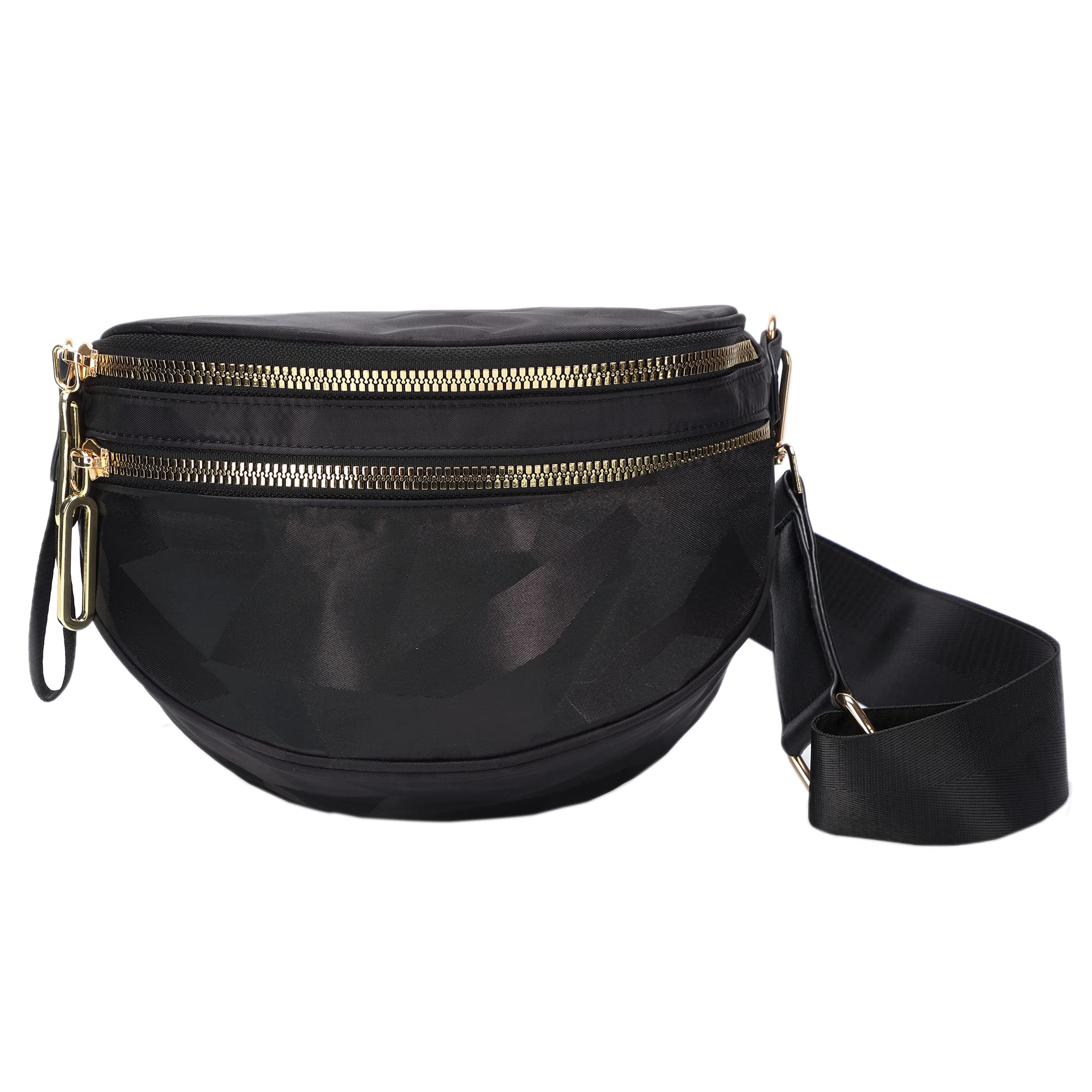 Women's Nylon Crossbody Bag - Lightweight Travel Shoulder Purse for Daily Use