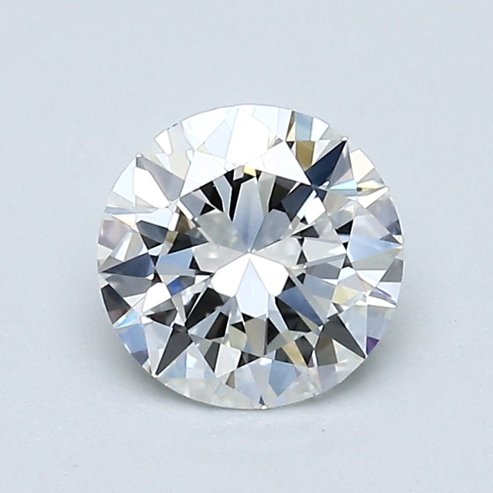 1.01 Carat Round Brilliant Diamond Ring - H Color SI1 Clarity - Perfect for Engagement, Wedding & Anniversary Jewelry Gifts