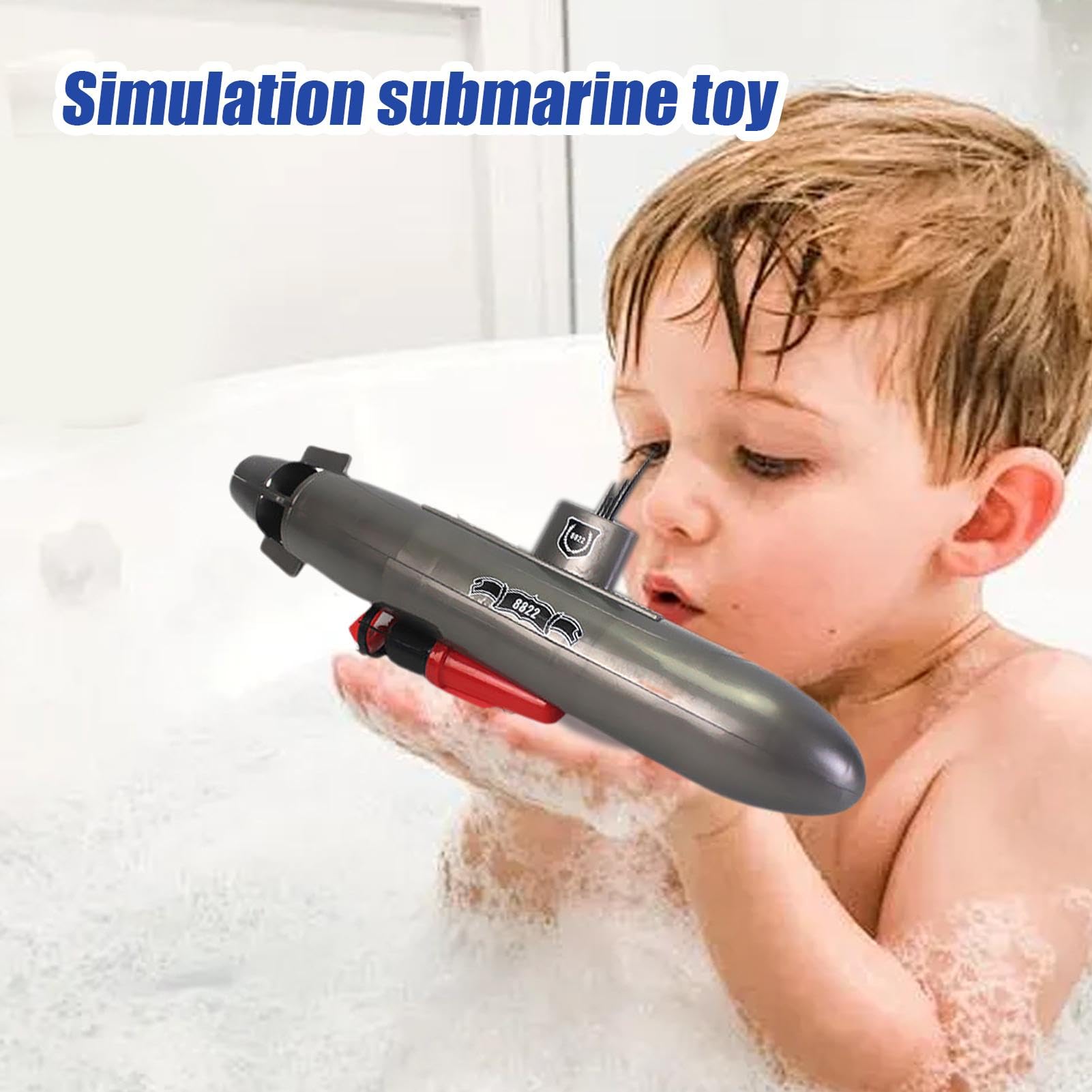Electric Submarine Toy for Kids - Waterproof Floating Bath & Pool Toy, Fun Swimming Bathtub Water Play for Toddlers | Perfect for Bath Time, Pool Parties & Indoor Water Play