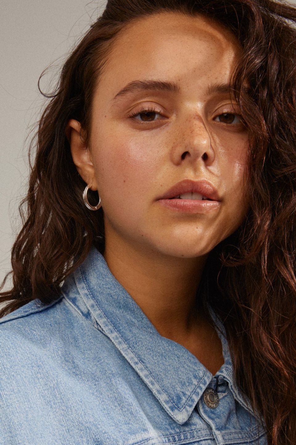 Edea Hoops Recycled Silver Plated EOL Earrings - Elegant Dangle Hoop Earrings for Women, Sustainable Jewelry Gift for Her - Perfect for Parties, Weddings & Everyday Wear