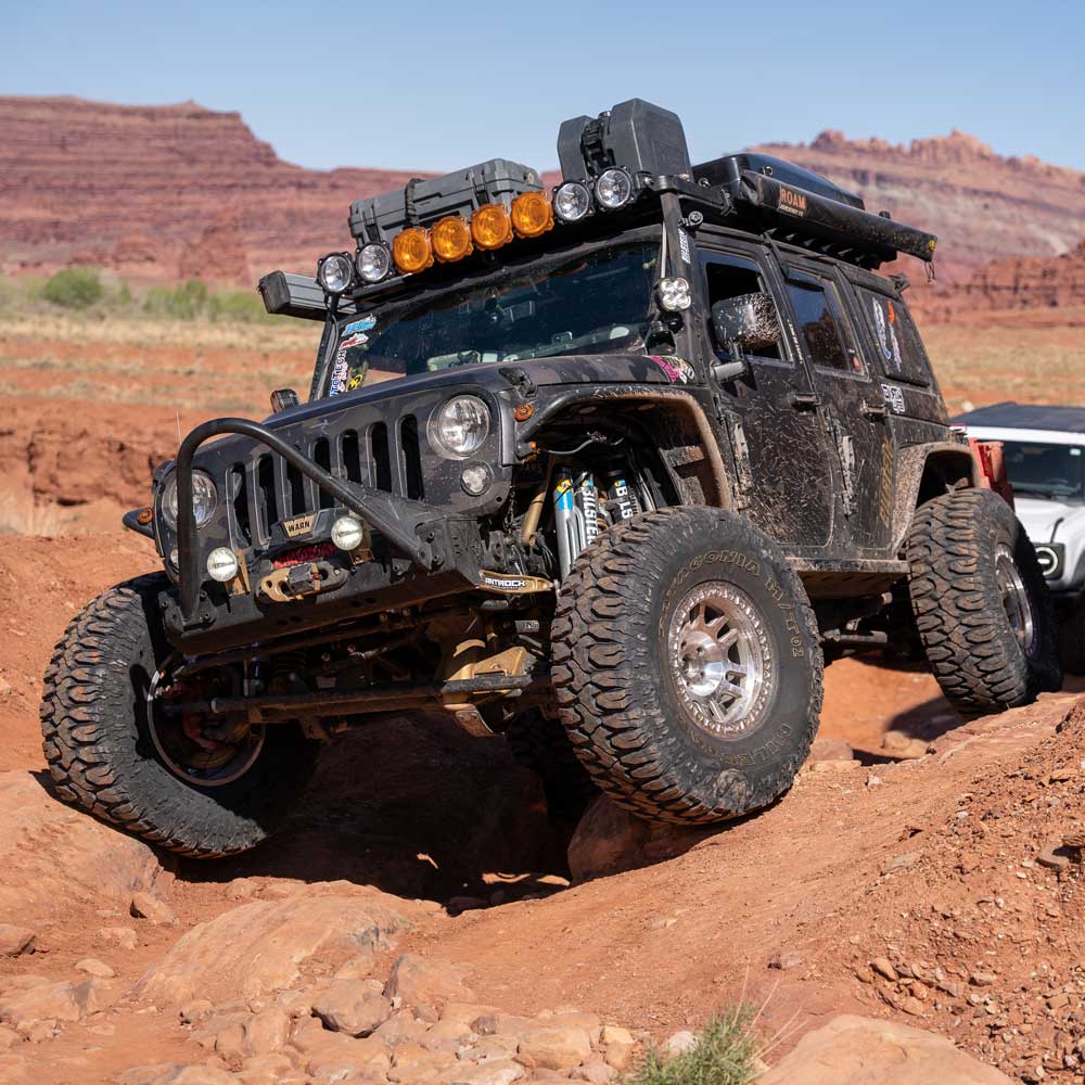 Jeep Wrangler JK 2 Door & JKU 4 Door Mobile Radio Mount - Heavy Duty Universal Car Holder for Off-Road, Camping & Emergency Communication