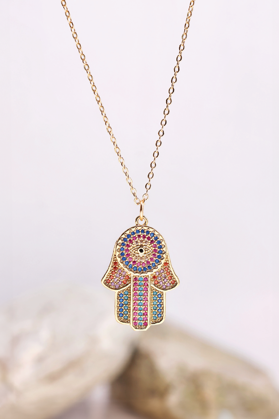 Evil Eye Necklace for Women - Protection & Good Luck Charm - Dainty Gold & Silver Pendant Jewelry - Perfect for Everyday Wear, Gifts & Spiritual Healing