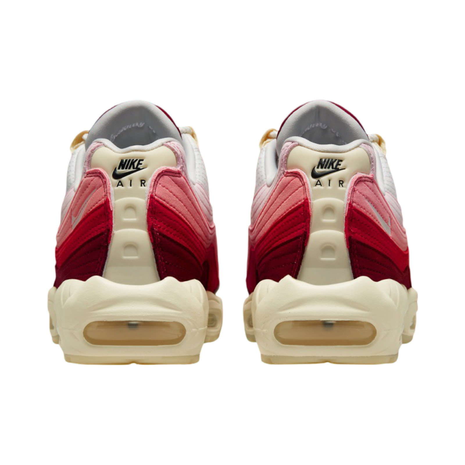 Nike Air Max 95 QS Sneakers - Team Red/Summit White Running Shoes for Men | Comfortable Athletic Shoes for Jogging, Gym Workouts & Casual Wear