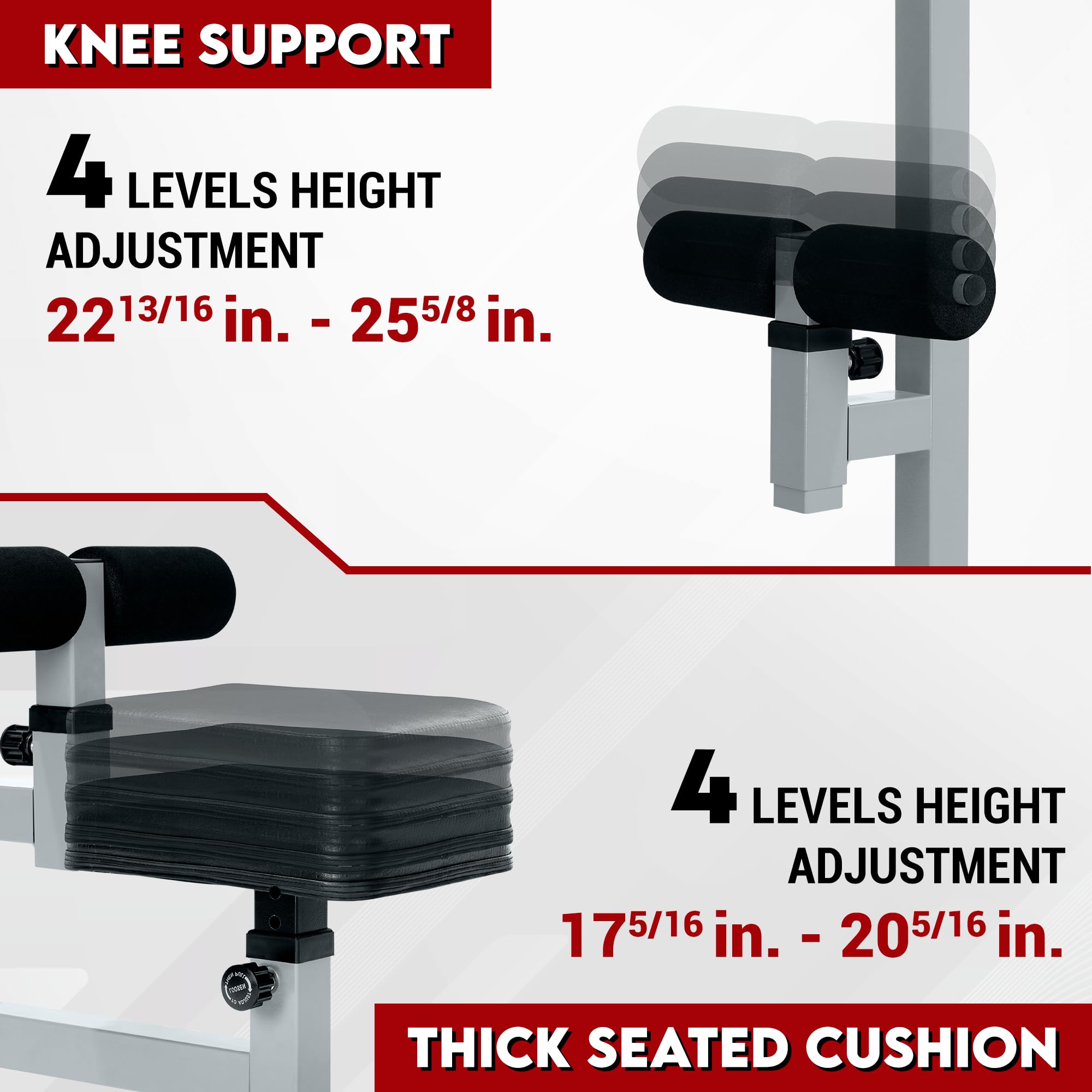 Yes4All LAT Pull Down & Row Cable Machine - Adjustable High & Low Pulley Station with Extra Pulley Cable for Home Gym Strength Training | Perfect for Lat Workouts, Back Exercises & Full-Body Training