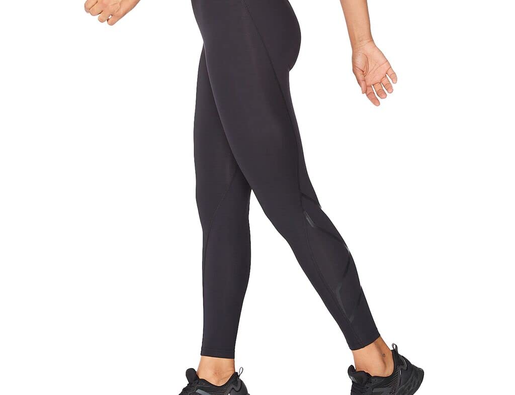2XU Core Compression Tights for Women - High Performance Workout Leggings for Running, Yoga & Gym Training