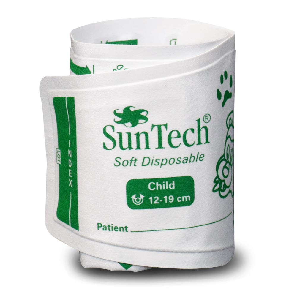 SunTech Veterinary Blood Pressure Cuff Size #6 (Box of 20) - Slip Luer Connector for Accurate Animal Monitoring | Ideal for Veterinary Clinics, Animal Hospitals & Pet Health Checkups