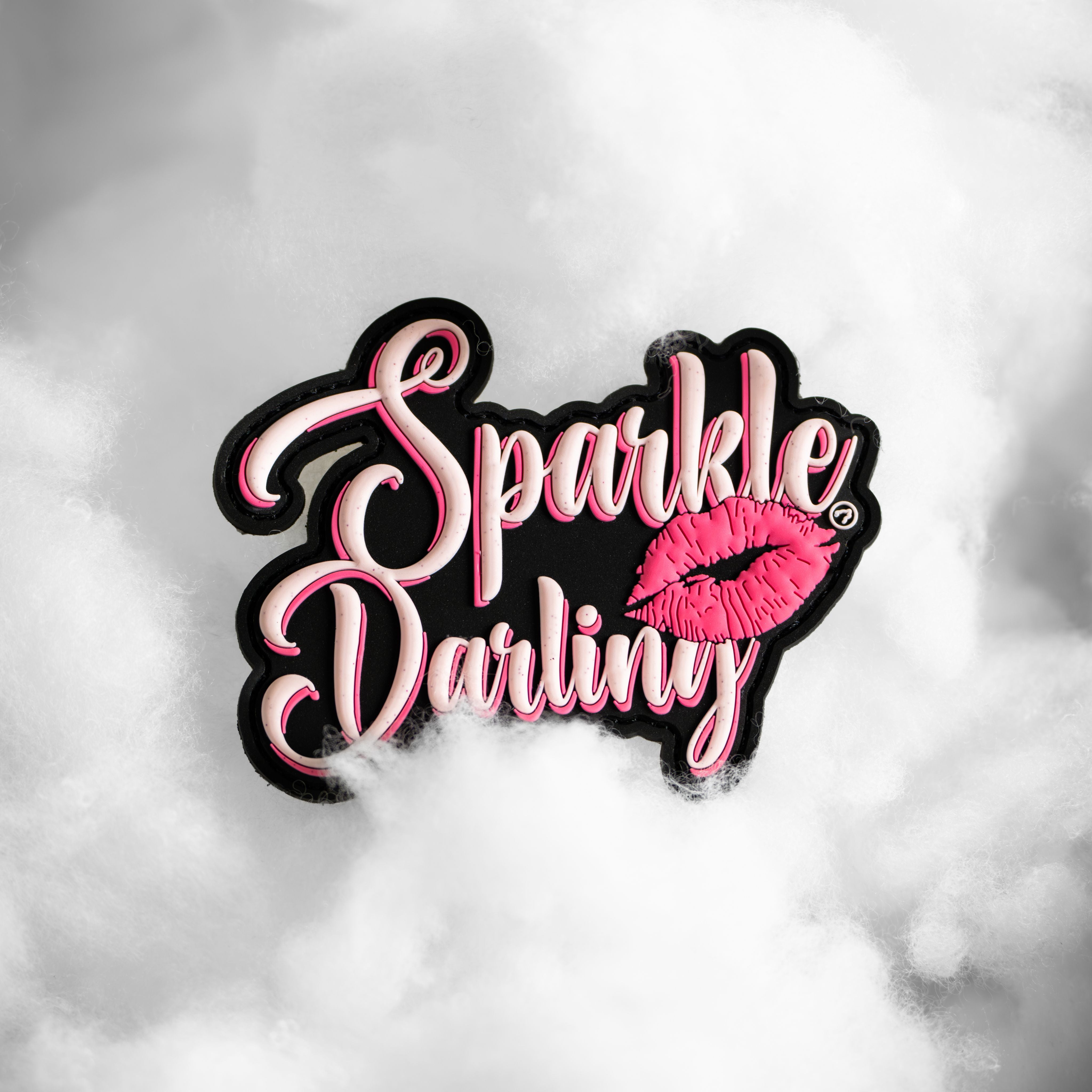 Sparkle Darling Patch - Cute Rhinestone Iron-On Patches for Clothes, DIY Embroidered Appliques for Jackets, Jeans, Bags - Perfect for Customizing Denim, Backpacks, and Kids' Outfits