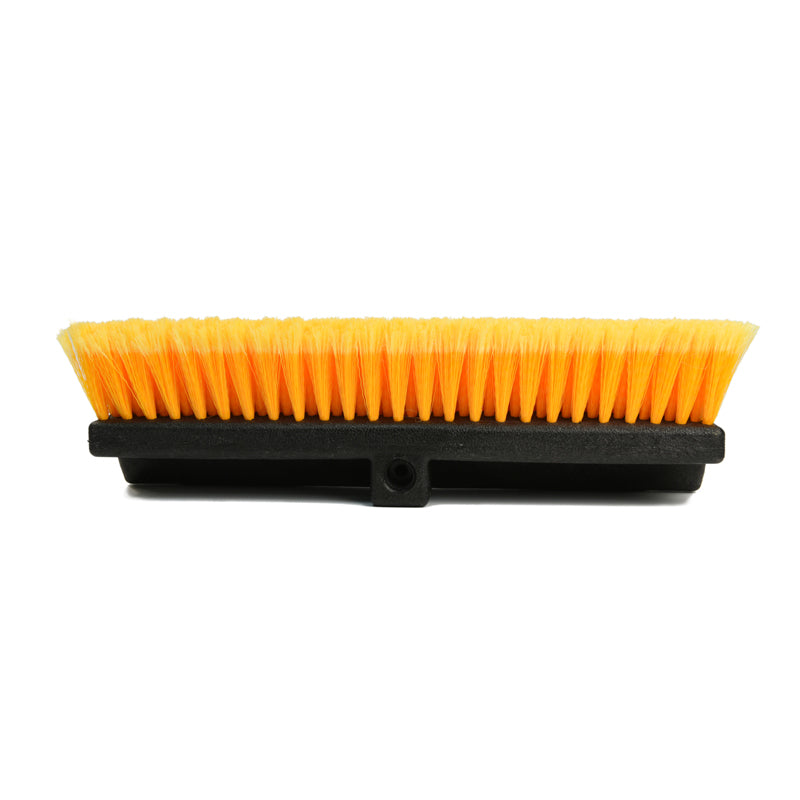 15mm Wide Angle Feathered Flow-Through Brush Head for Professional Makeup & Detailing - Perfect for Blending, Contouring & Smooth Application
