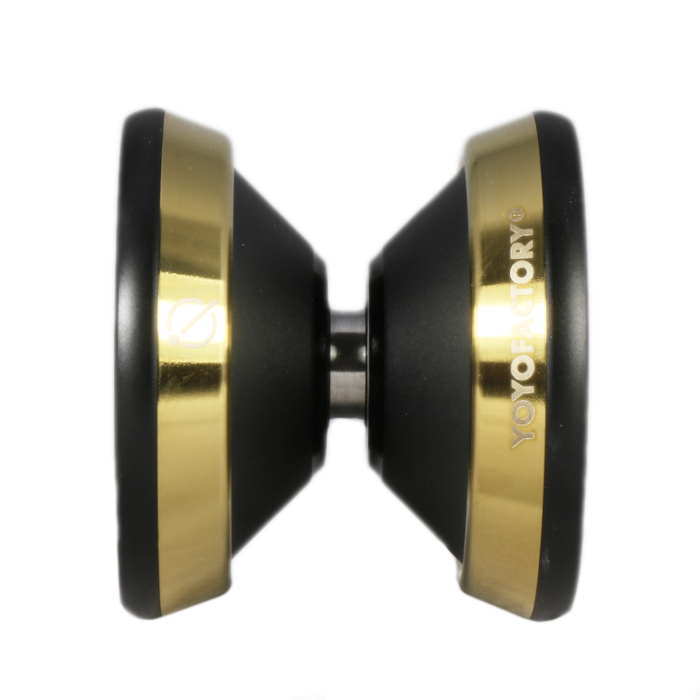 YoYoFactory IQ Bi Metal Professional Yo-Yo - High Performance Yoyo for Tricks & Competitions - Perfect for Beginners & Advanced Players - Great Gift for Kids & Adults