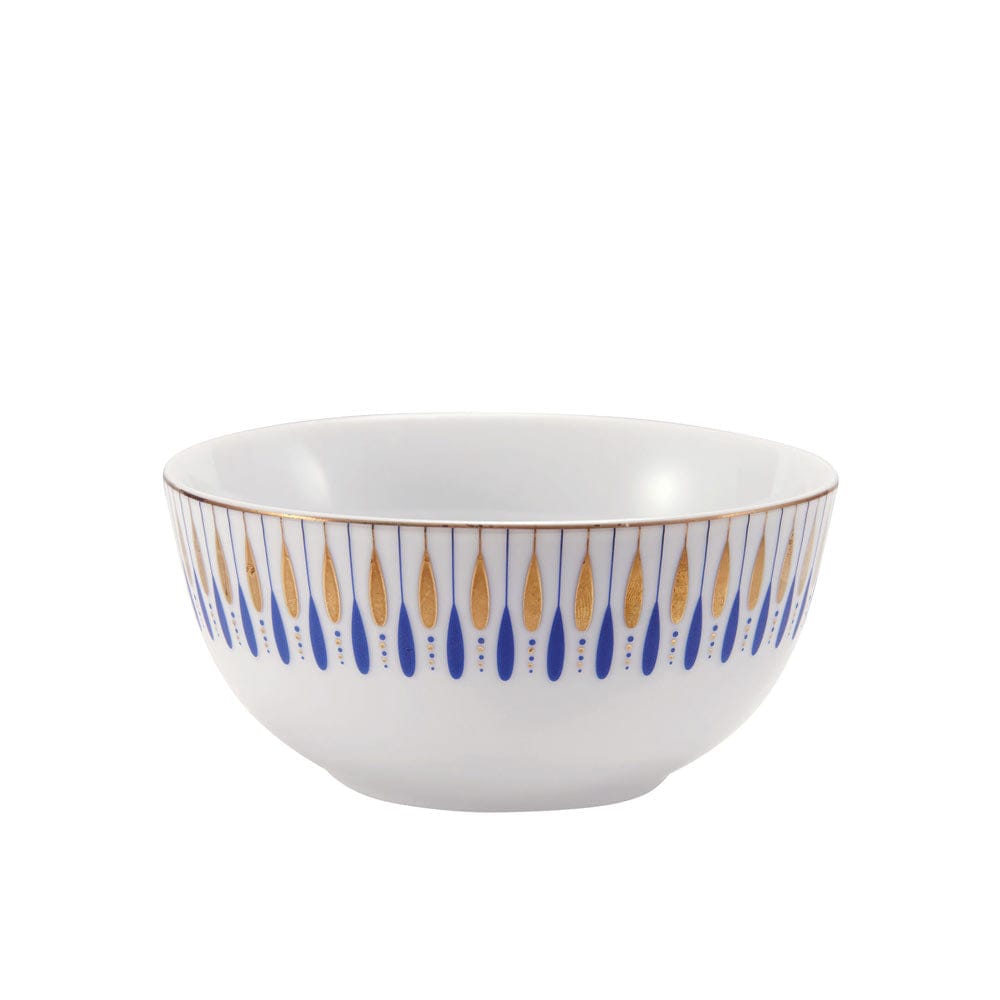 Starburst Blue 32-Piece Dinnerware Set - Service for 8 People - Elegant Dinner Plates, Salad Plates, Bowls & Mugs - Perfect for Family Dinners, Parties & Holiday Gatherings