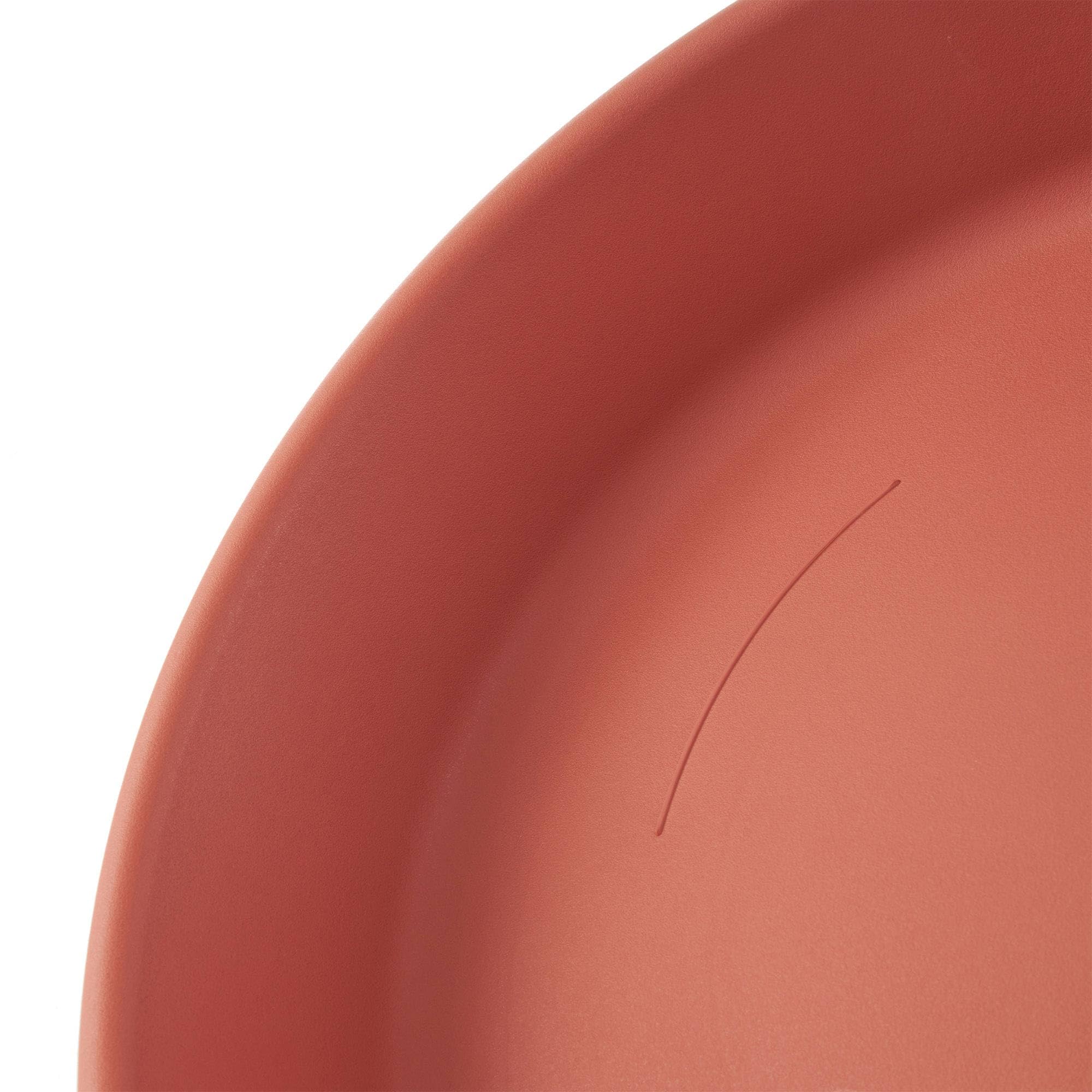 HC Companies Classic 17.63 Inch Round Plastic Flower Pot with Deep Saucer - 12 Pack Terracotta Planter for Indoor/Outdoor Plants - Perfect for Home Garden, Patio Decor, and Nursery Use