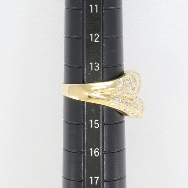 18K Yellow Gold Diamond Ring for Women - Elegant Solitaire Engagement & Wedding Band - Perfect for Proposals, Anniversaries, and Special Occasions