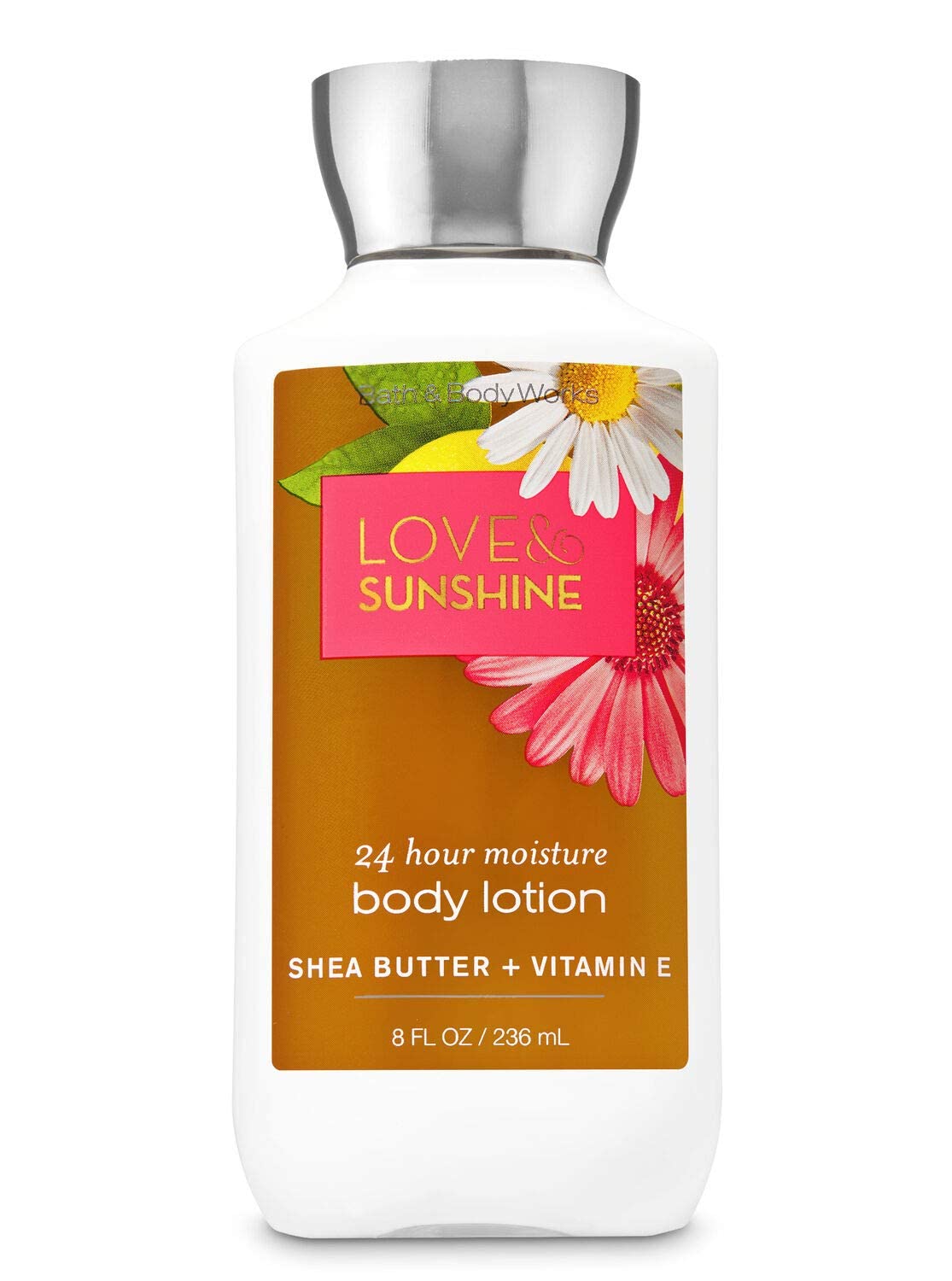 Bath & Body Works Love & Sunshine Super Smooth Body Lotion 8 oz - Hydrating Moisturizer for Dry Skin | Perfect for Daily Use, Gift Giving & Summer Skincare Routine