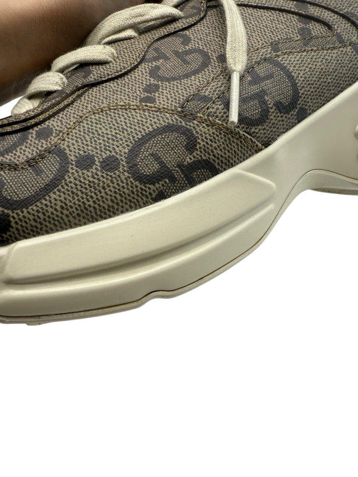 Gucci Maxi GG Rhyton Sneakers for Men - Size 10.5 (US 11) - Luxury Fashion Sneakers for Casual Wear, Street Style & Everyday Comfort