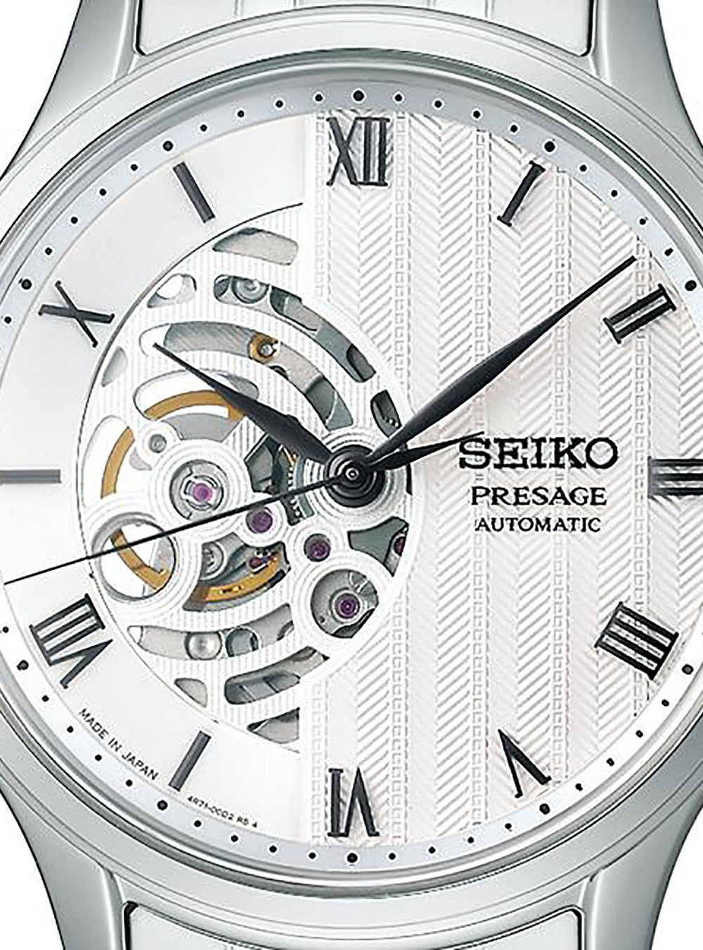 SEIKO Presage Cocktail Time Star Bar Limited Edition Watch SARY251 - Japanese Garden Design, Automatic Movement, Made in Japan - Perfect for Formal Events & Luxury Gifts