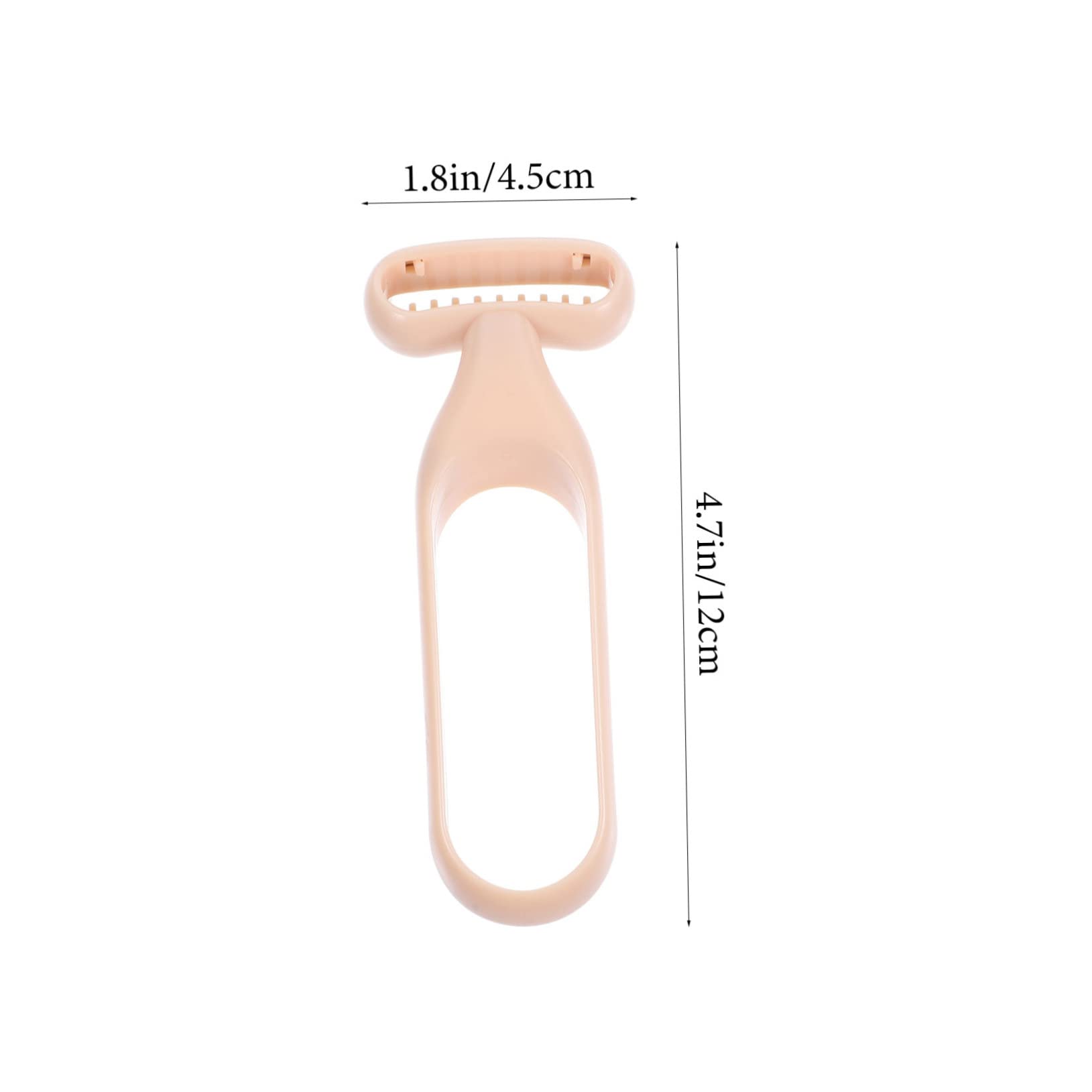 NOLITOY 5-Pack Women's Body Hair Shaver - Reusable Underarm, Leg & Body Hair Remover Razor | Gentle Manual Hair Trimmer for Smooth Skin | Perfect for Travel, Gym & Home Use