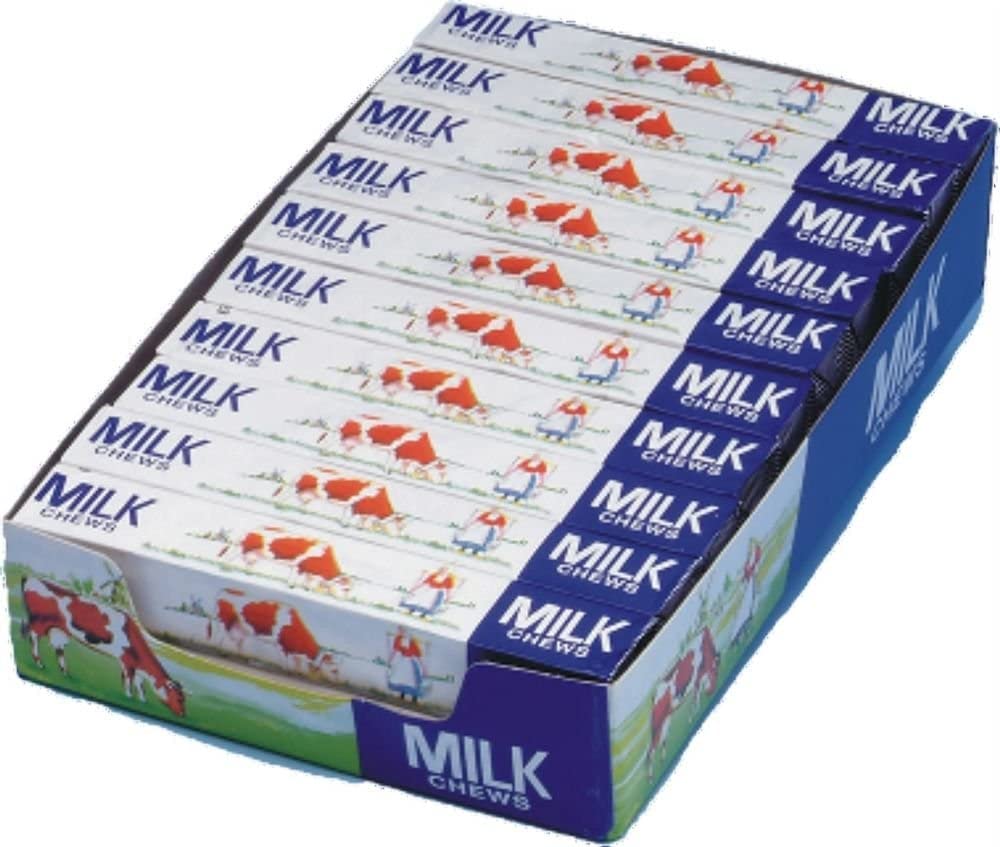 Milk Chews Stick Pack (Box of 20) - Delicious Chewy Candy for Kids & Adults - Perfect for School Lunches, Parties & On-the-Go Snacks
