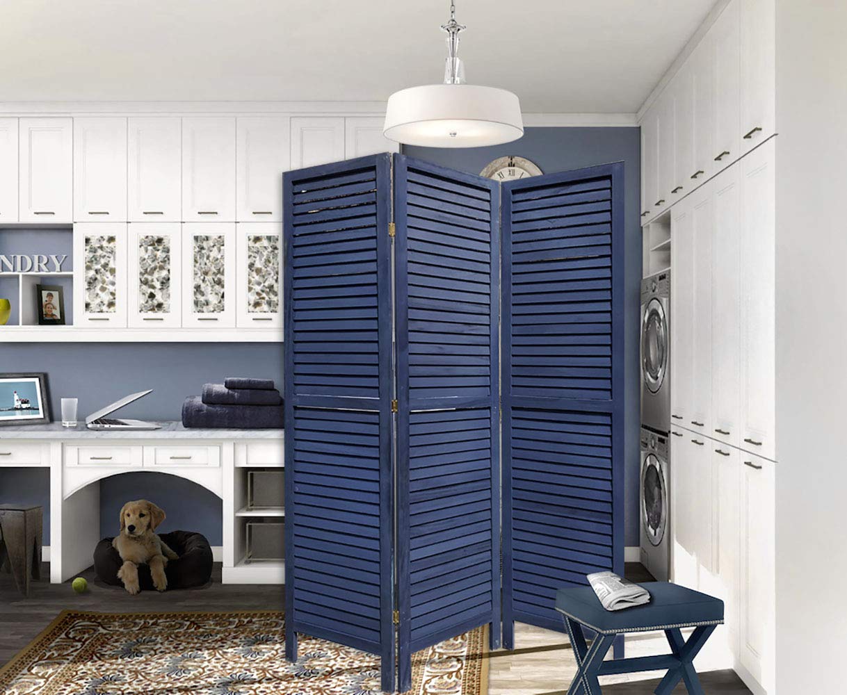 Stylish 6-Panel Folding Room Divider Screen - Decorative Privacy Partition for Home & Office - Perfect for Living Room, Bedroom, or Workspace Separation