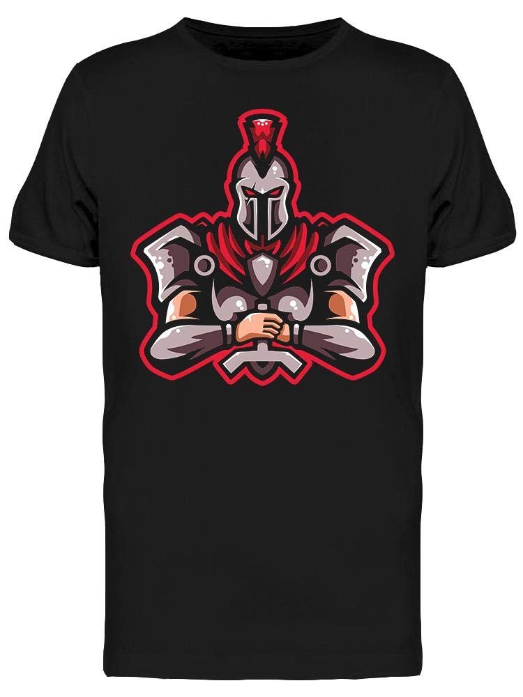 Warrior E-Sport Gamer Icon T-Shirt for Men - Comfortable Cotton Gaming Tee for Casual Wear, Gaming Tournaments & Esports Events