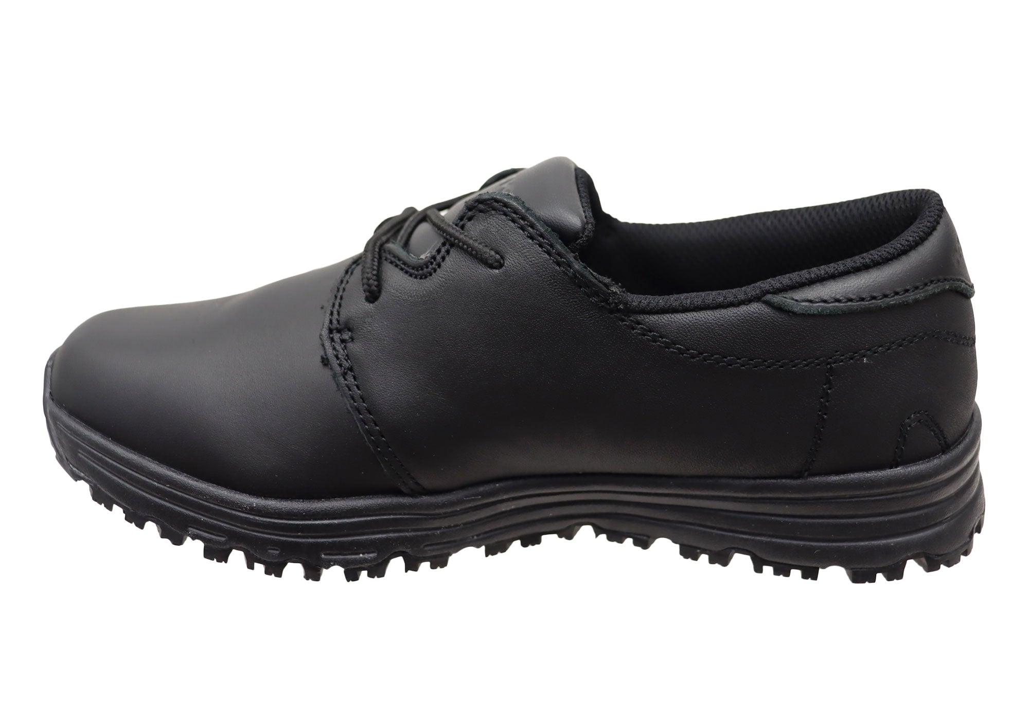 Mack Metro Traction Control Lace Up Women's Slip Resistant Work Shoes - Non-Slip Safety Footwear for Nurses, Chefs & Restaurant Workers