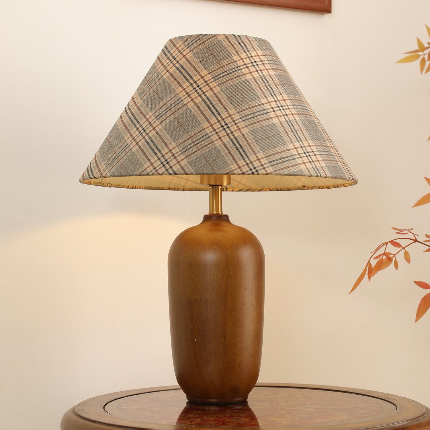 Clara Table Lamp - Modern LED Bedside Lamp with USB Port, Adjustable Brightness for Bedroom, Living Room & Office - Perfect for Reading, Working & Relaxing