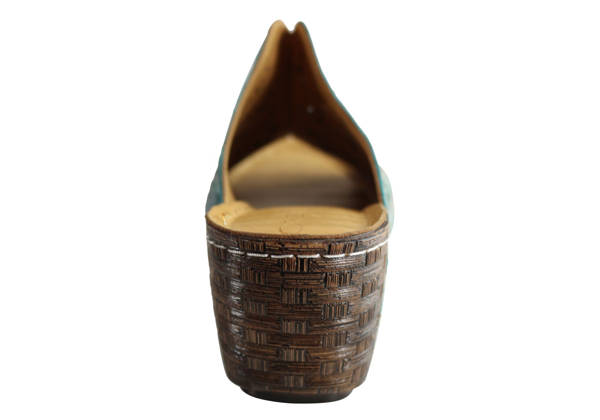 Orizonte Deb Women's European Leather Comfortable Wedge Slide Sandals - Stylish & Supportive for Summer, Beach, and Casual Outings