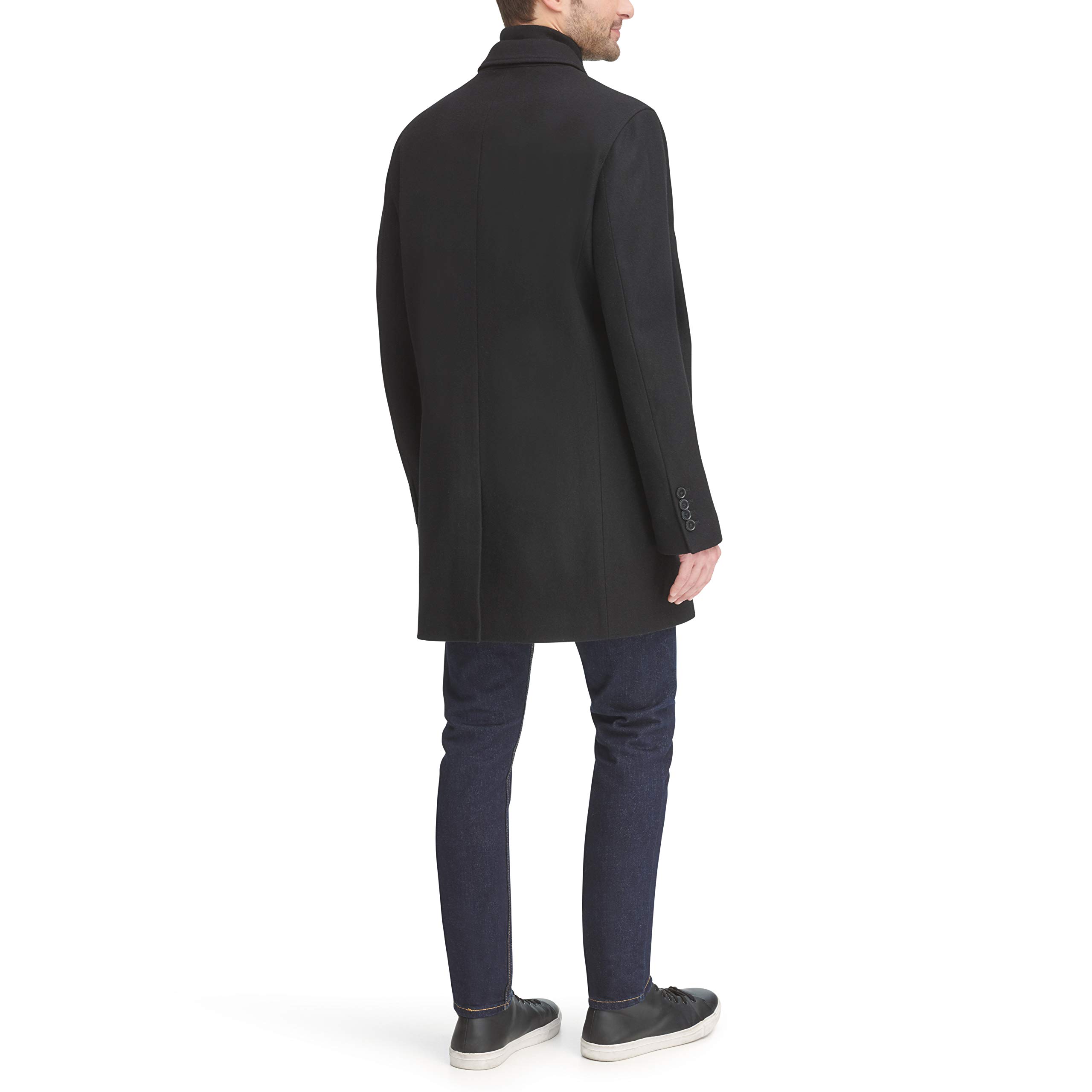 Dockers Men's Henry Wool Blend Top Coat - Classic Winter Overcoat for Business & Casual Wear (Regular, Big & Tall Sizes) | Perfect for Office, Dates & Formal Events