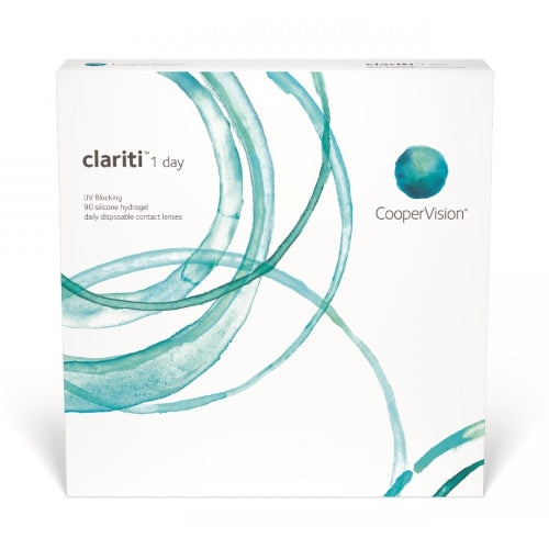 Clariti 1-Day Contact Lenses (90 Pack) - Monthly Supply, Ultra-Comfortable & Breathable for Daily Wear, Perfect for Work, Sports, and Travel