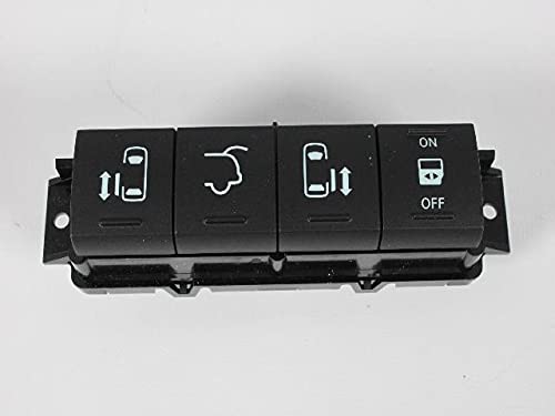 Genuine Chrysler 4602579AB Power Door Switch - Replacement Electrical Switch for Chrysler Vehicles - Perfect for Door Lock Repair & Window Control Issues
