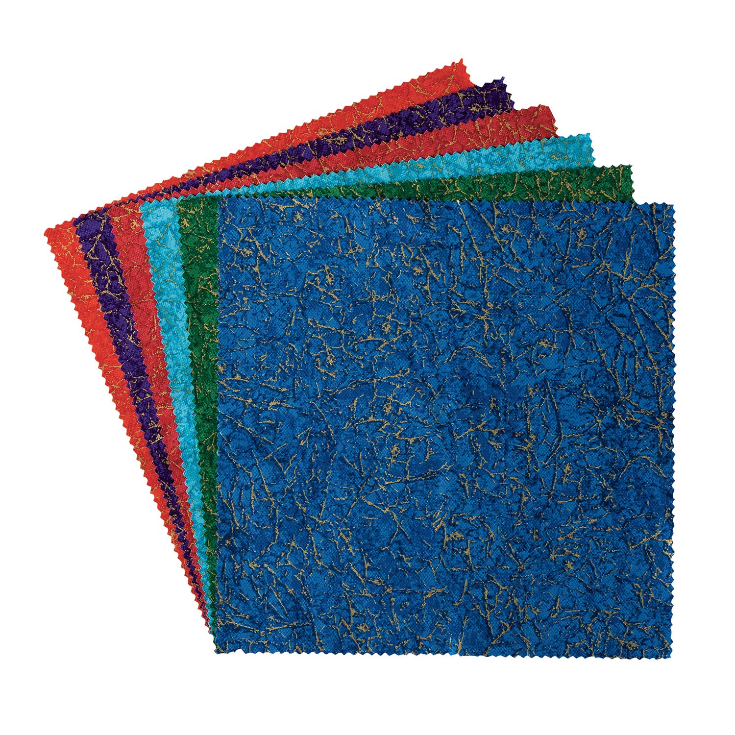 Precut Cotton Quilting Fabric Bundle 10