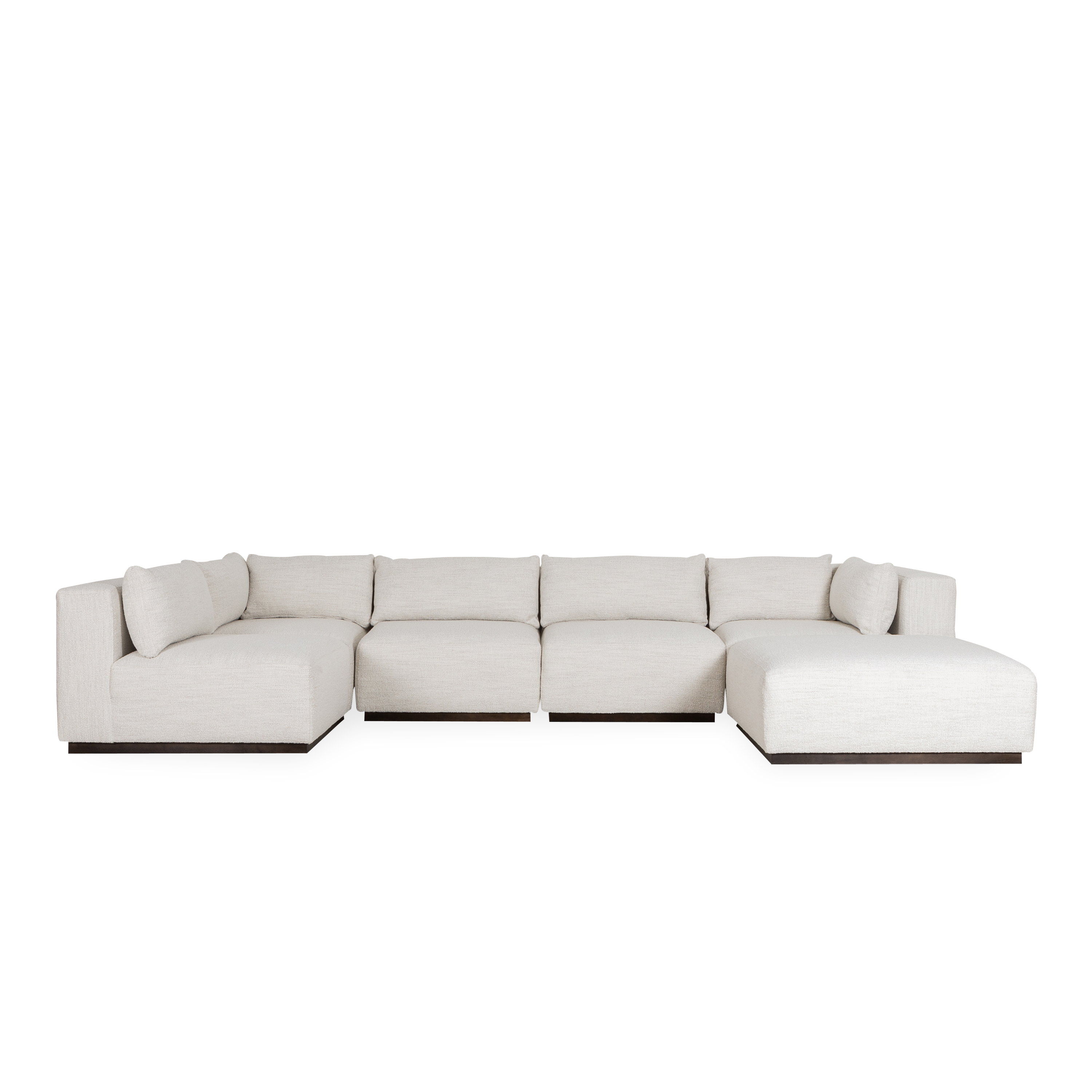 Premium Crown Modular Sectional Sofa - Customizable Living Room Furniture for Modern Homes | Perfect for Family Gatherings & Movie Nights