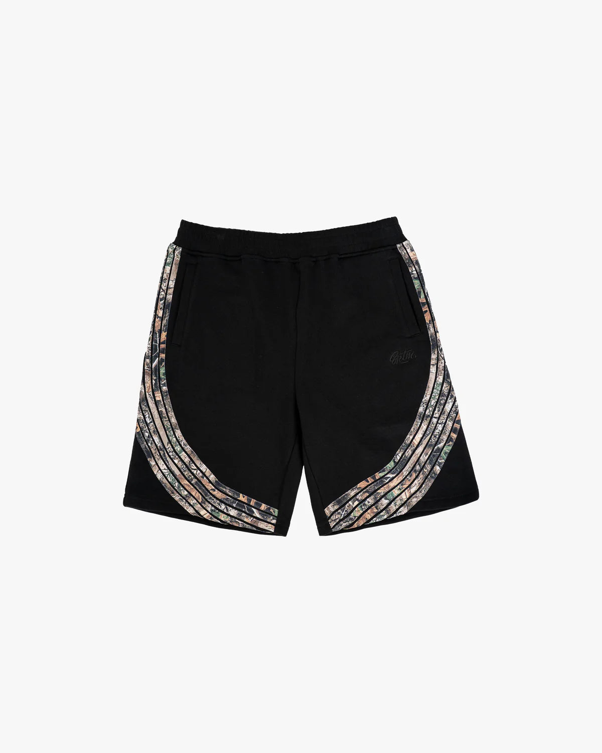 EPTM CAMO HIGHLAND SHORTS - Tactical Outdoor Shorts for Men, Black Camouflage Hiking & Hunting Shorts - Perfect for Camping, Fishing, and Outdoor Adventures