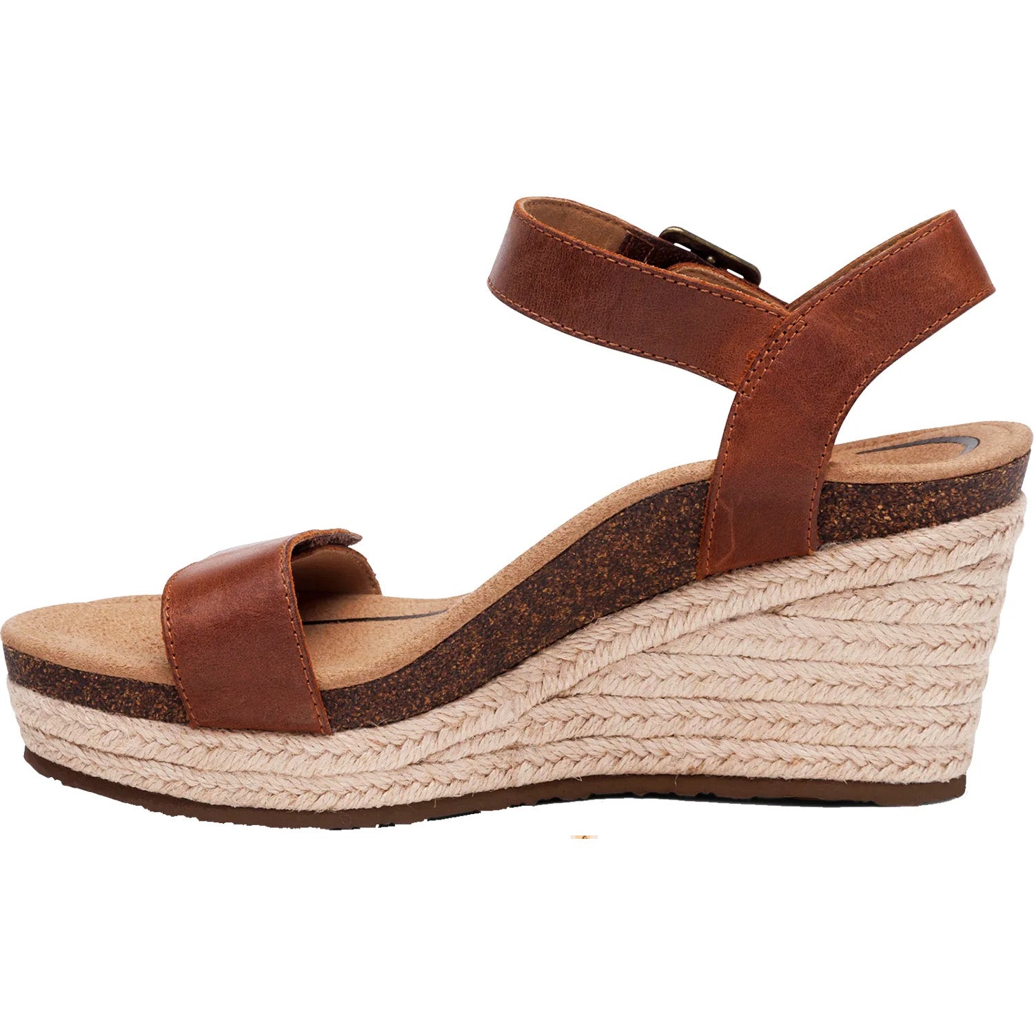 Aetrex Sydney Platform Sandal for Women - Comfortable Orthopedic Sandals with Arch Support - Perfect for Walking, Travel & Summer Outfits