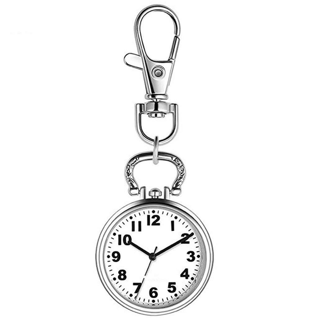 QHYXT Stylish Doctor Pocket Watch - Waterproof, Luminous, Retractable, Cute Cartoon Design for Medical Professionals | Perfect for Hospital Shifts, Clinical Work & Medical Student Gifts