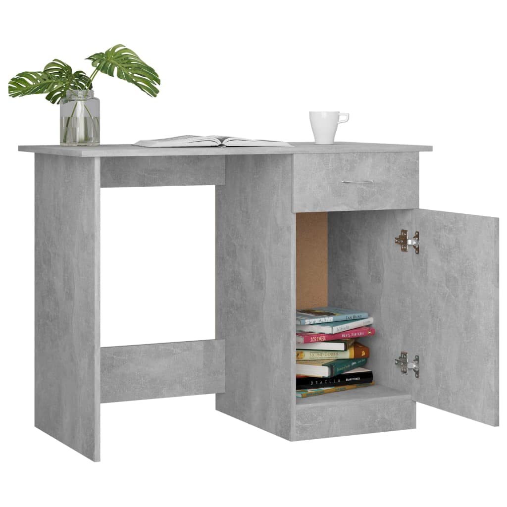 Modern Makeup Vanity Desk with Storage - 39.4