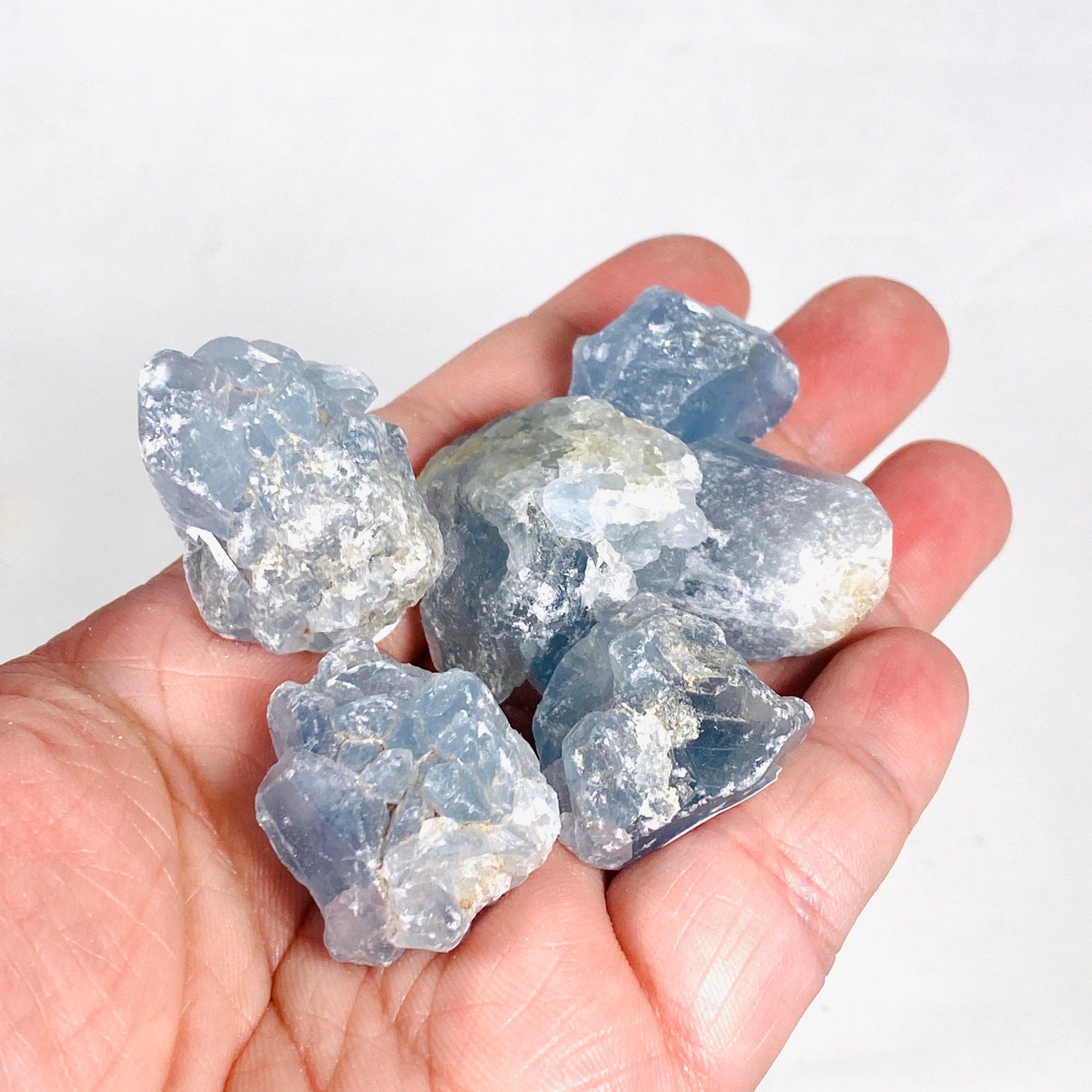 Natural Celestite Crystal Chunk - High Quality Healing Stone for Meditation, Reiki & Energy Work - Perfect for Home Decor & Spiritual Practices